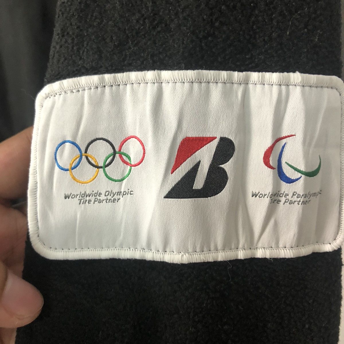 Japanese Brand Vintage Bridgestone Olympic Embroidery Logo Zipper Up Jacket Size US L / EU 52-54 / 3 - 9 Thumbnail