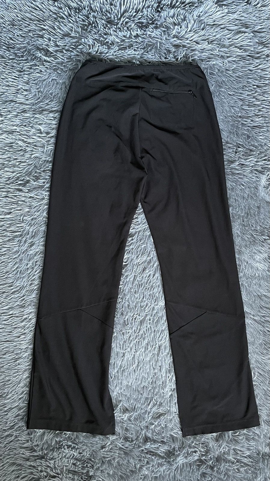 Nike × Vintage Nike Y2K vintage 00s palazzo wide leg drill joggers pants Size 32" / US 10 / IT 46 - 9 Thumbnail