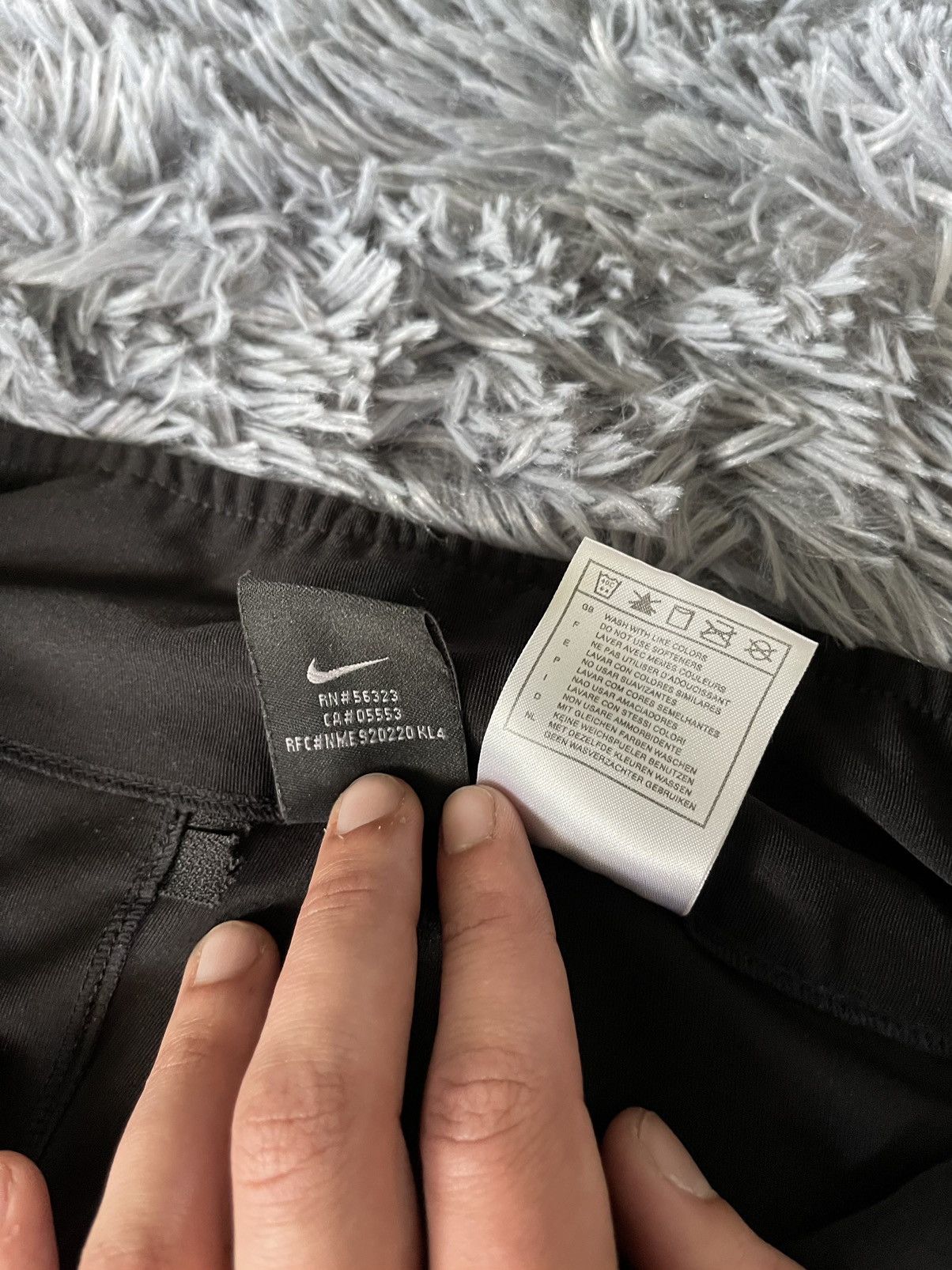 Nike × Vintage Nike Y2K vintage 00s palazzo wide leg drill joggers pants Size 32" / US 10 / IT 46 - 7 Thumbnail