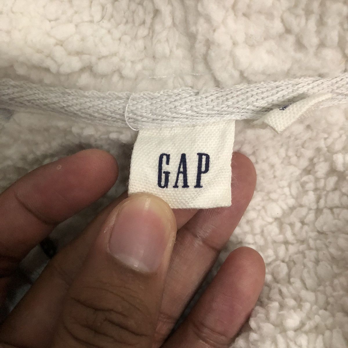 Gap Vintage Gap Spell Out Big Logo Zipper Ups Hoodie Jacket Size US S / EU 44-46 / 1 - 11 Thumbnail