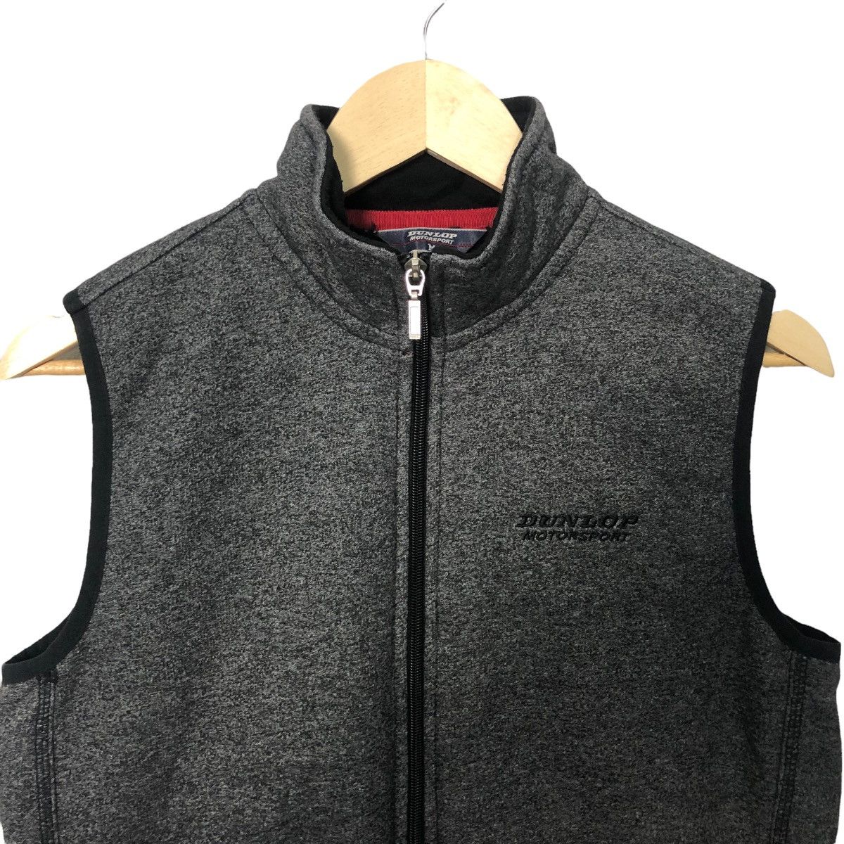 Dunlop Vintage Dunlop Motorsport Embroidery Logo Zipper Ups Vest Size US M / EU 48-50 / 2 - 3 Thumbnail