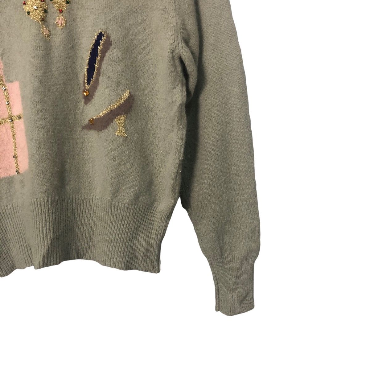 Aran Isles Knitwear Vintage Saint Joie Crewneck Knitwear Sweater Jumper Size US S / EU 44-46 / 1 - 2 Thumbnail