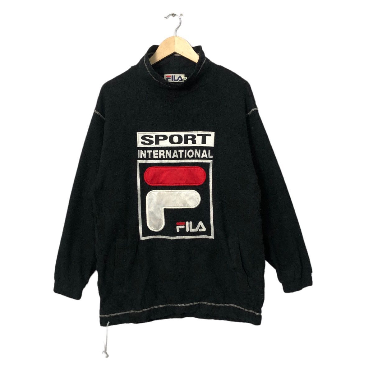 Fila Vintage Fila Sport International Embroidery Big Logo Sweater Size US L / EU 52-54 / 3 - 1 Thumbnail