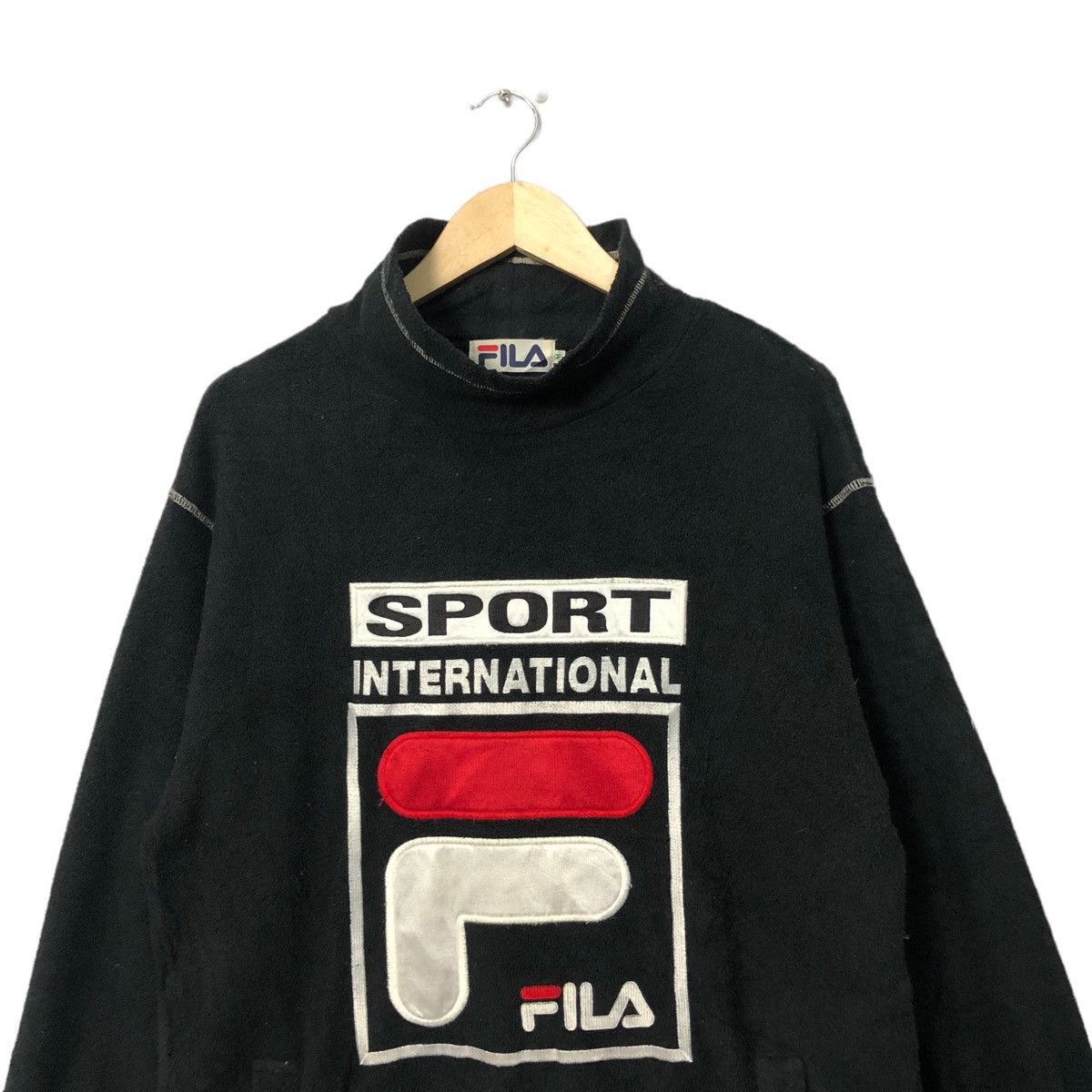 Fila Vintage Fila Sport International Embroidery Big Logo Sweater Size US L / EU 52-54 / 3 - 4 Thumbnail