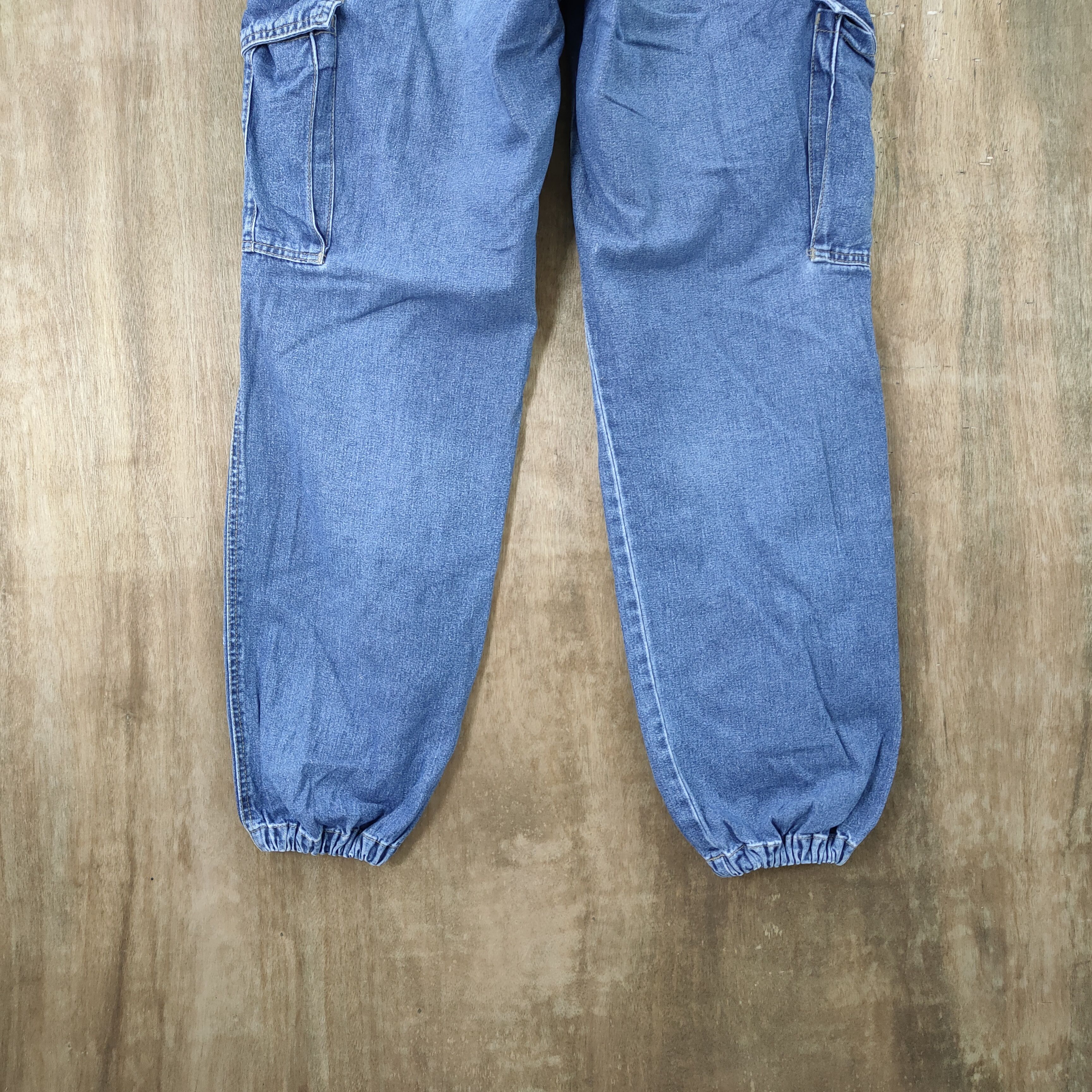 Japanese Brand × StraightFaded × Vintage VINTAGE FADED JEANS DENIM BAGGY CARGO PANTS Size US 32 / EU 48 - 12 Thumbnail
