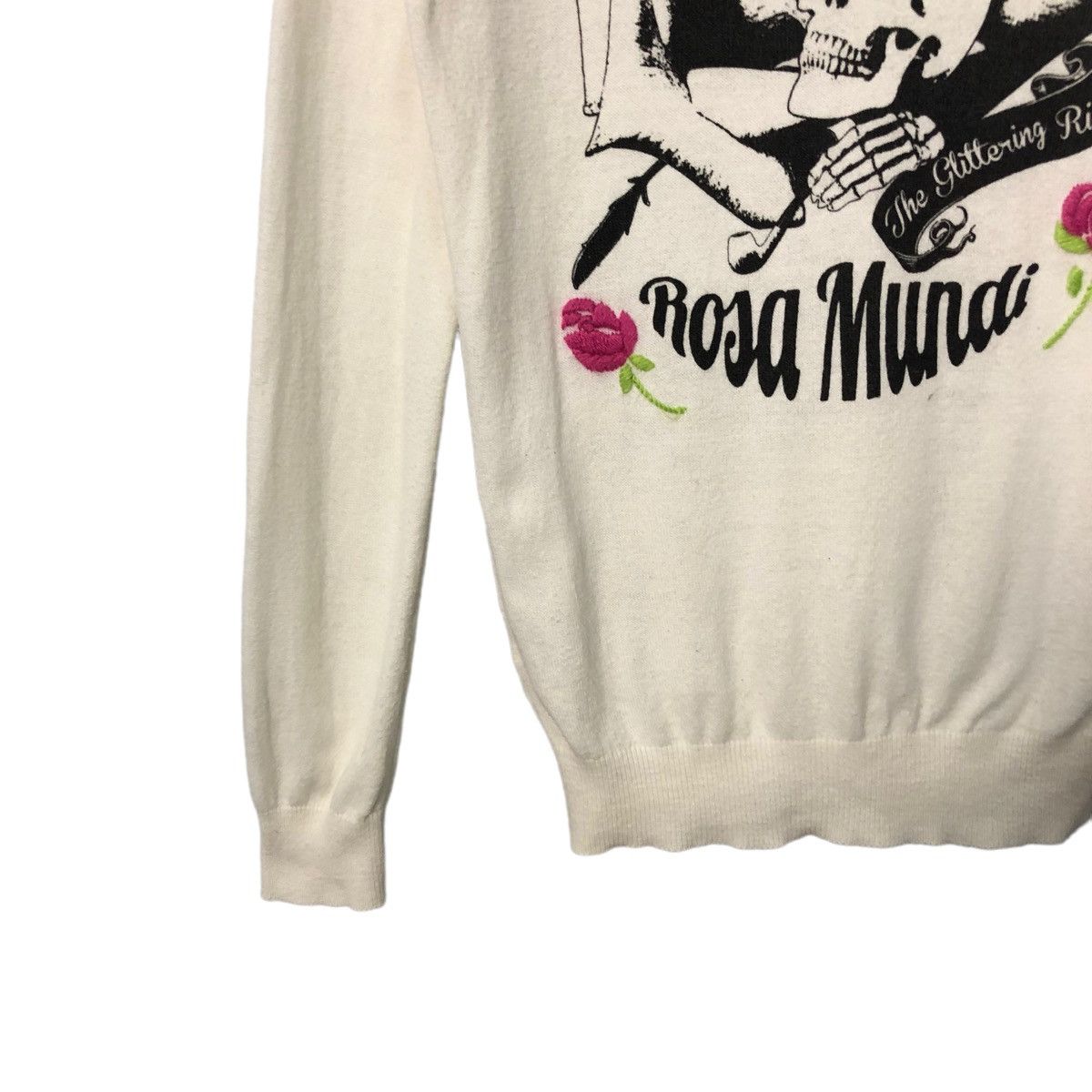 Seditionaries Vintage Rodeo Crown V Neck Big Logo Knitwear Sweater Jumper Size XS / US 0-2 / IT 36-38 - 8 Thumbnail