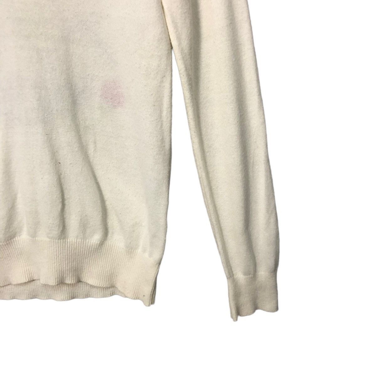 Seditionaries Vintage Rodeo Crown V Neck Big Logo Knitwear Sweater Jumper Size XS / US 0-2 / IT 36-38 - 3 Thumbnail