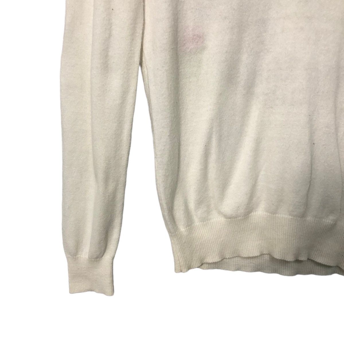 Seditionaries Vintage Rodeo Crown V Neck Big Logo Knitwear Sweater Jumper Size XS / US 0-2 / IT 36-38 - 4 Thumbnail