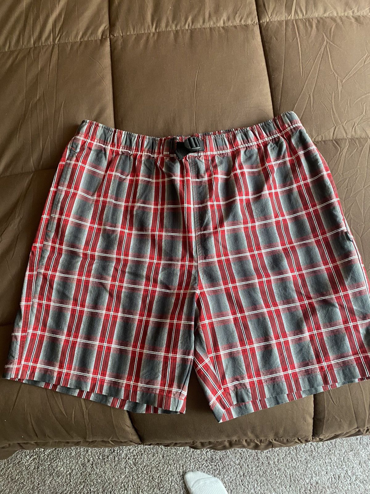 Stussy × Vintage Stussy Archive Patchwork Plaid Shorts | Grailed