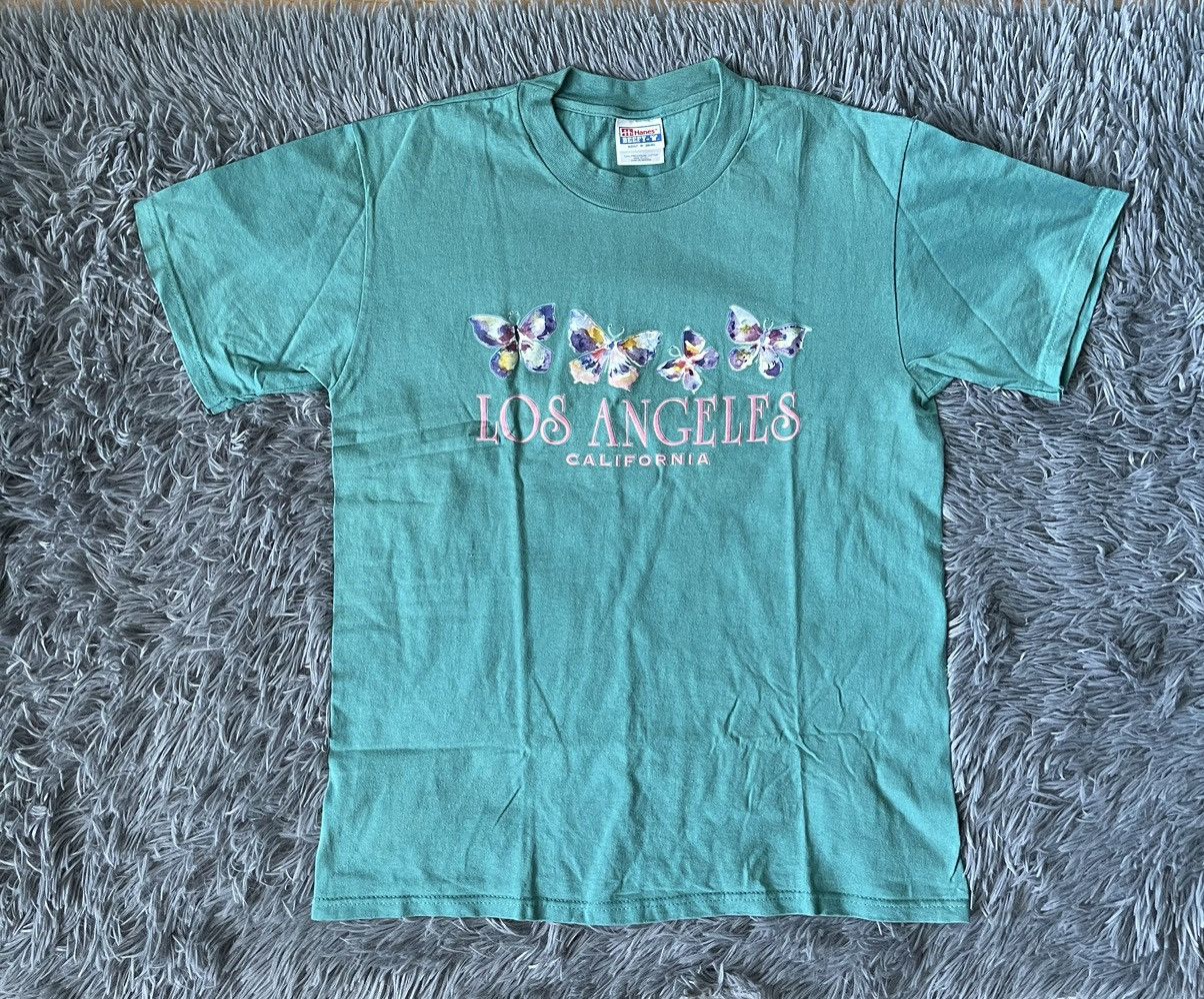 Vintage Los Angeles California 90s vintage heavy cotton t-shirt Size US M / EU 48-50 / 2 - 1 Thumbnail