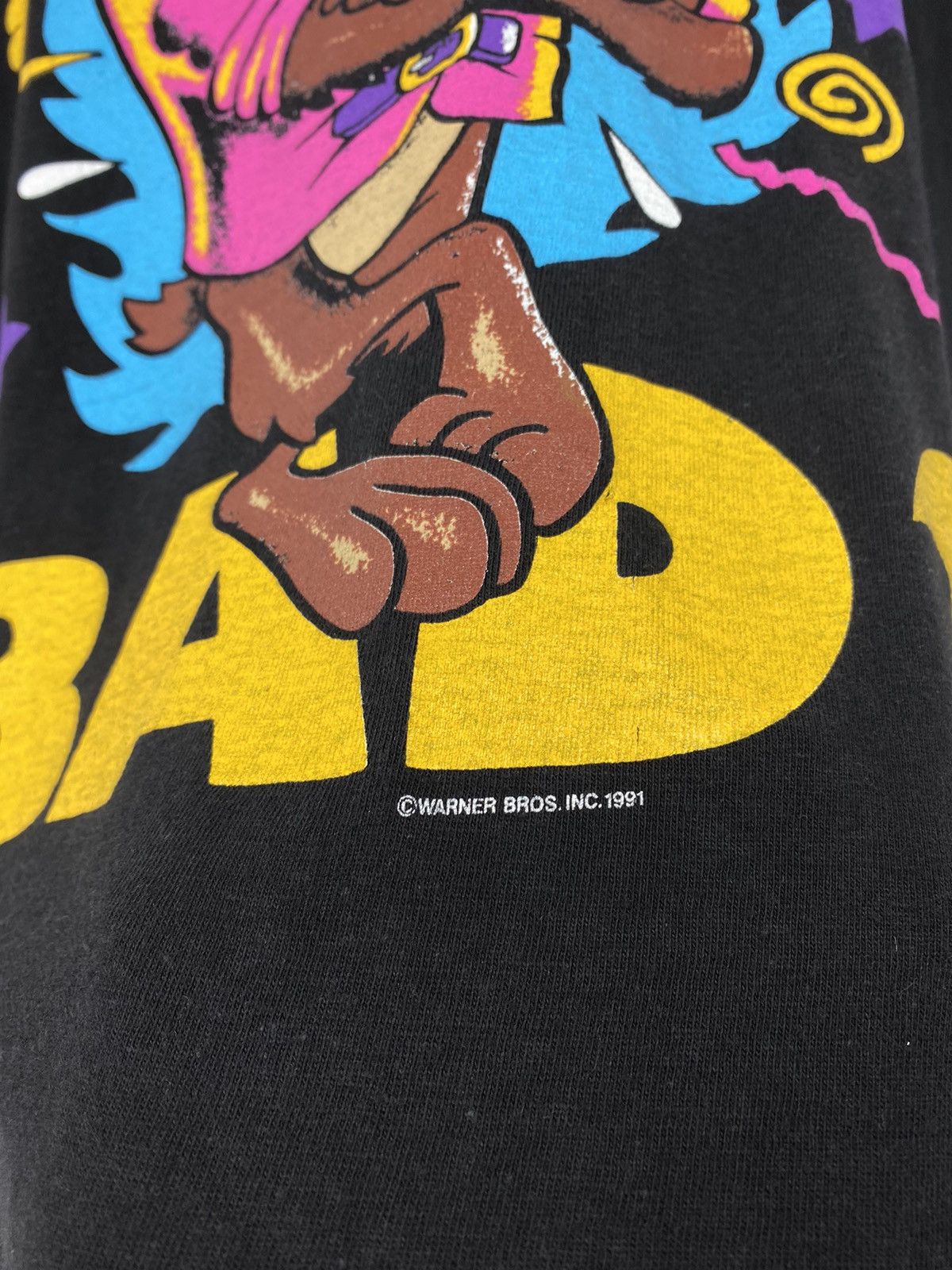 Vintage Vintage Y2K 1991 Taz Who’s Bad T Shirt Marvin Tweety Duck Size US XL / EU 56 / 4 - 3 Thumbnail