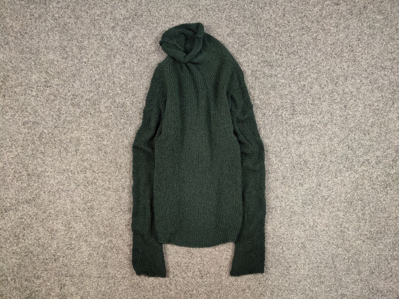 Transit Transit Par Such Design Green Wool Knit Long Sleeve Sweater Size M / US 6-8 / IT 42-44 - 1 Thumbnail