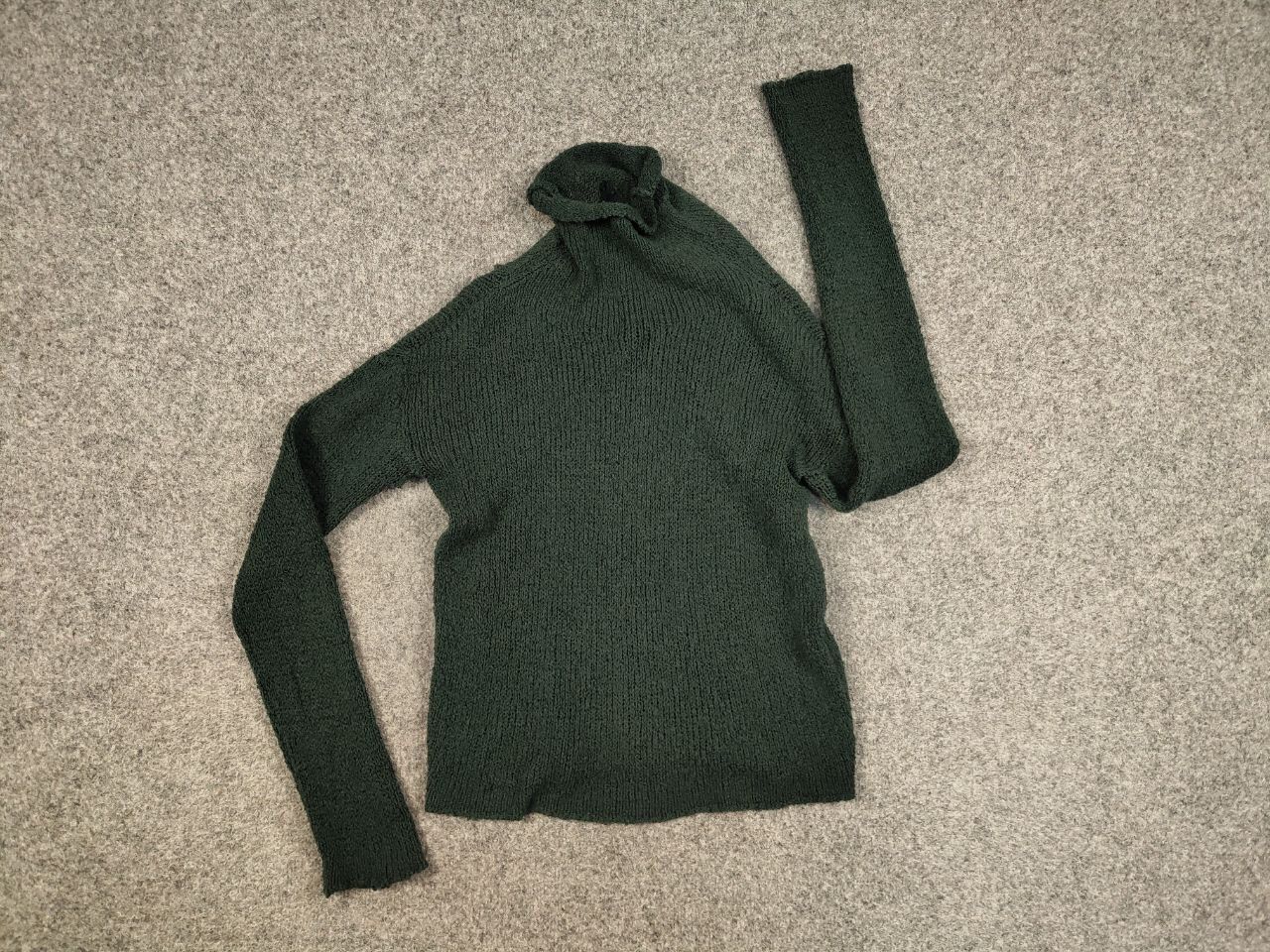 Transit Transit Par Such Design Green Wool Knit Long Sleeve Sweater Size M / US 6-8 / IT 42-44 - 11 Thumbnail
