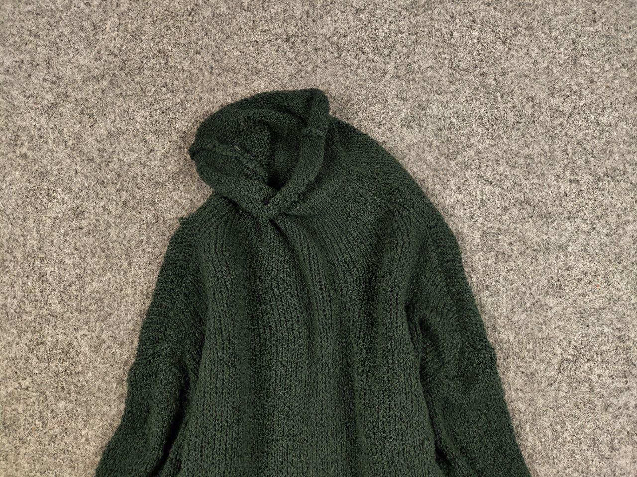 Transit Transit Par Such Design Green Wool Knit Long Sleeve Sweater Size M / US 6-8 / IT 42-44 - 7 Thumbnail