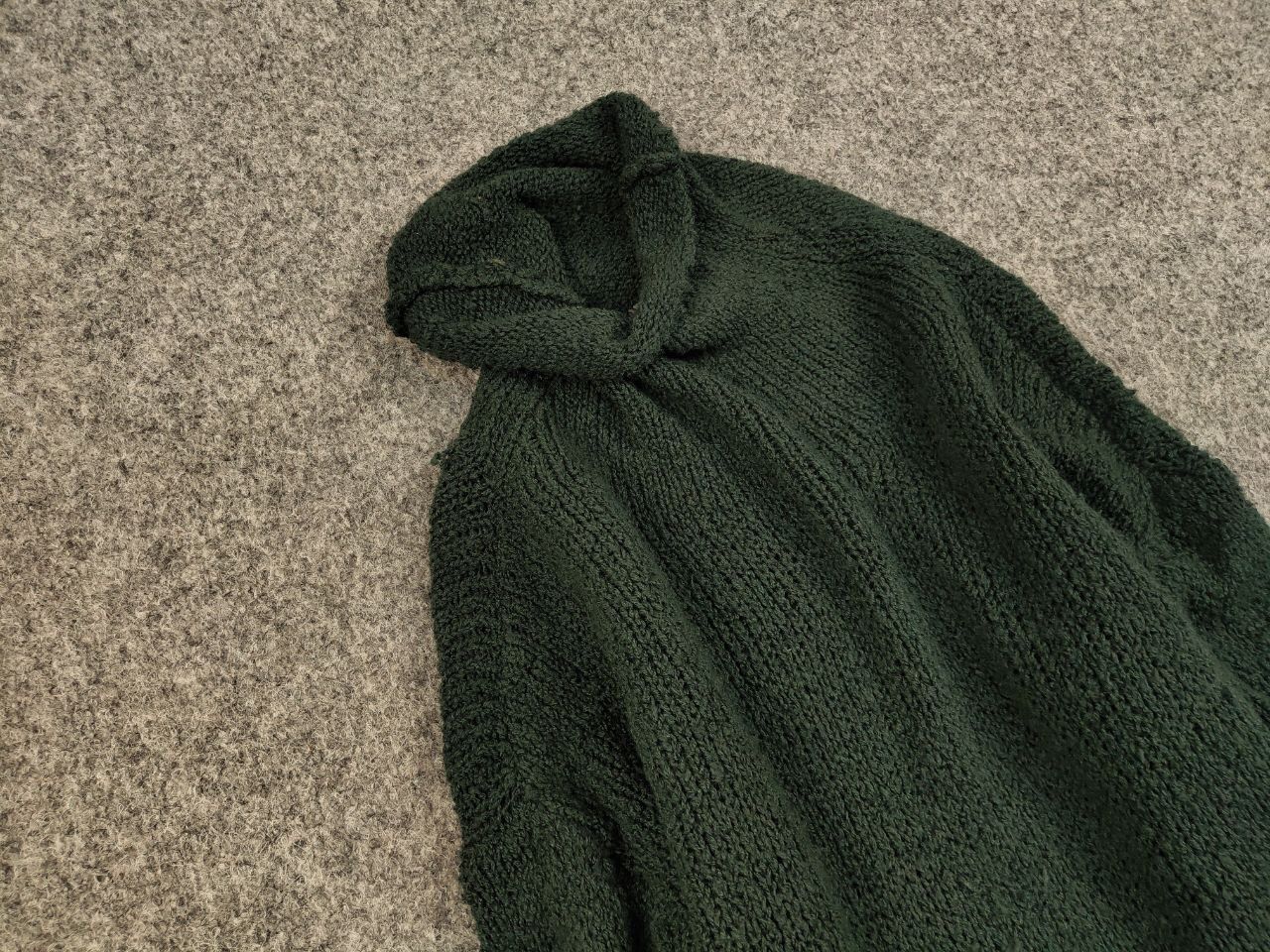 Transit Transit Par Such Design Green Wool Knit Long Sleeve Sweater Size M / US 6-8 / IT 42-44 - 6 Thumbnail
