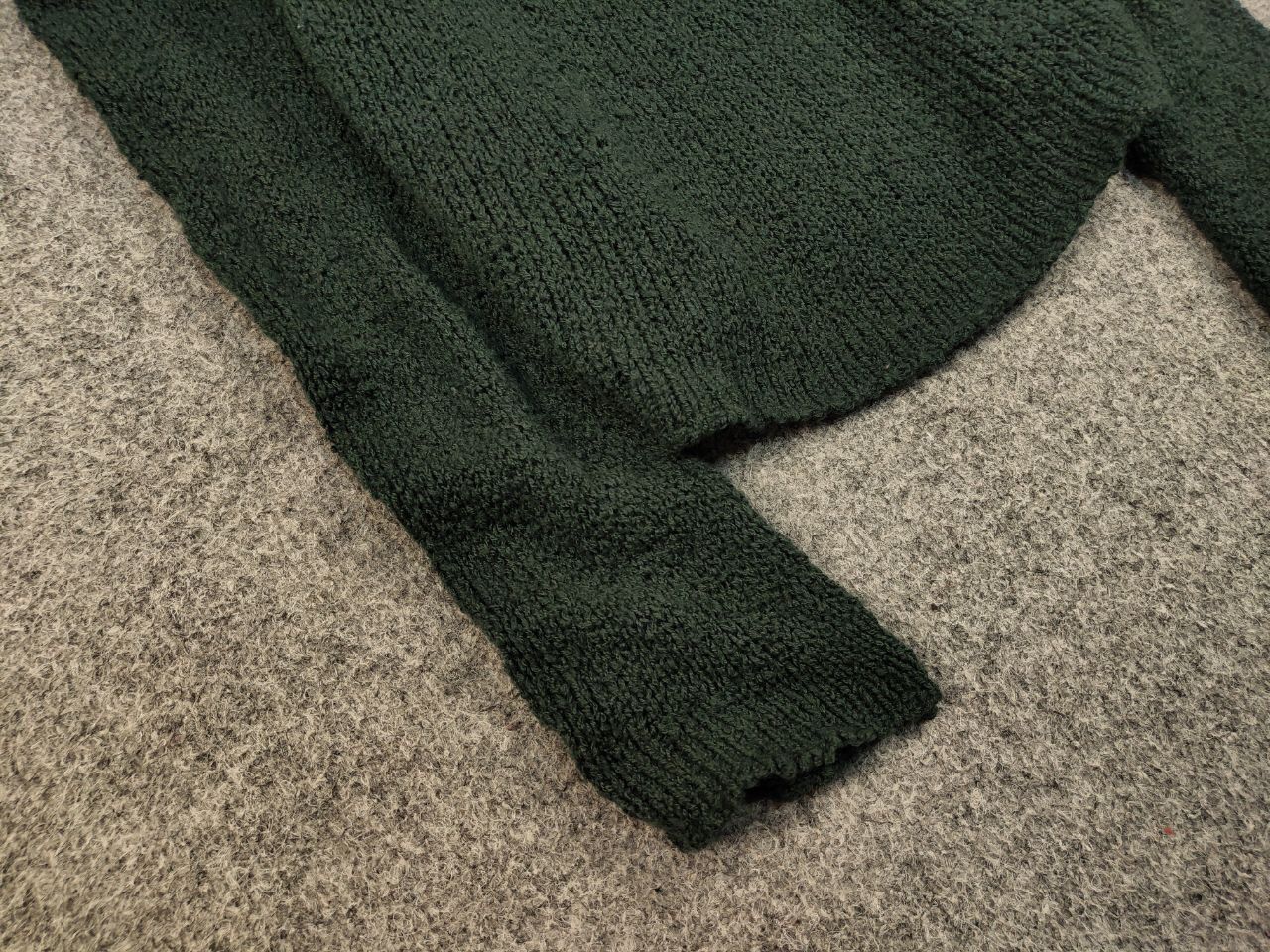 Transit Transit Par Such Design Green Wool Knit Long Sleeve Sweater Size M / US 6-8 / IT 42-44 - 5 Thumbnail