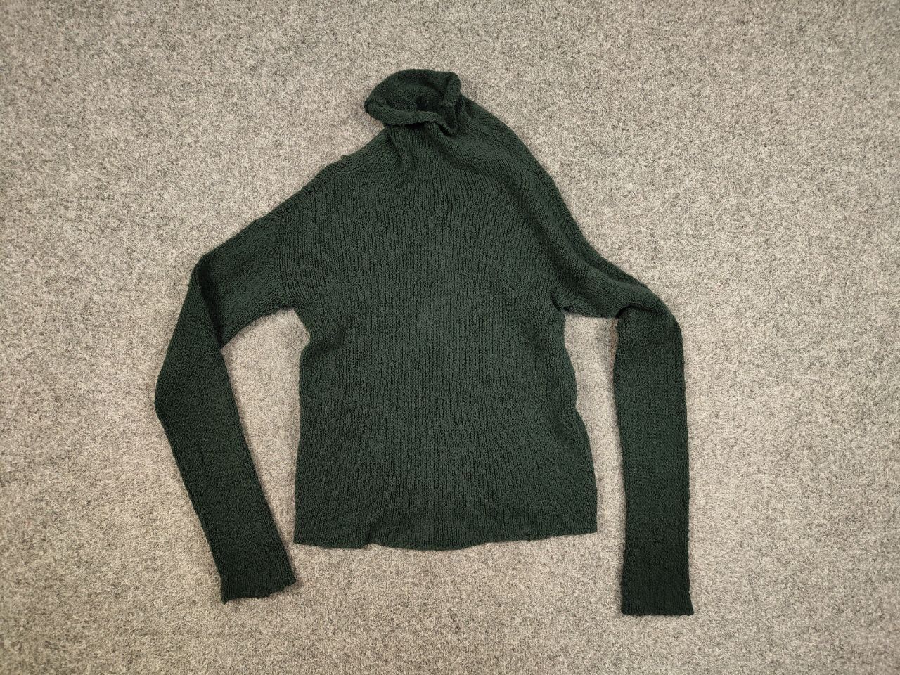 Transit Transit Par Such Design Green Wool Knit Long Sleeve Sweater Size M / US 6-8 / IT 42-44 - 12 Thumbnail