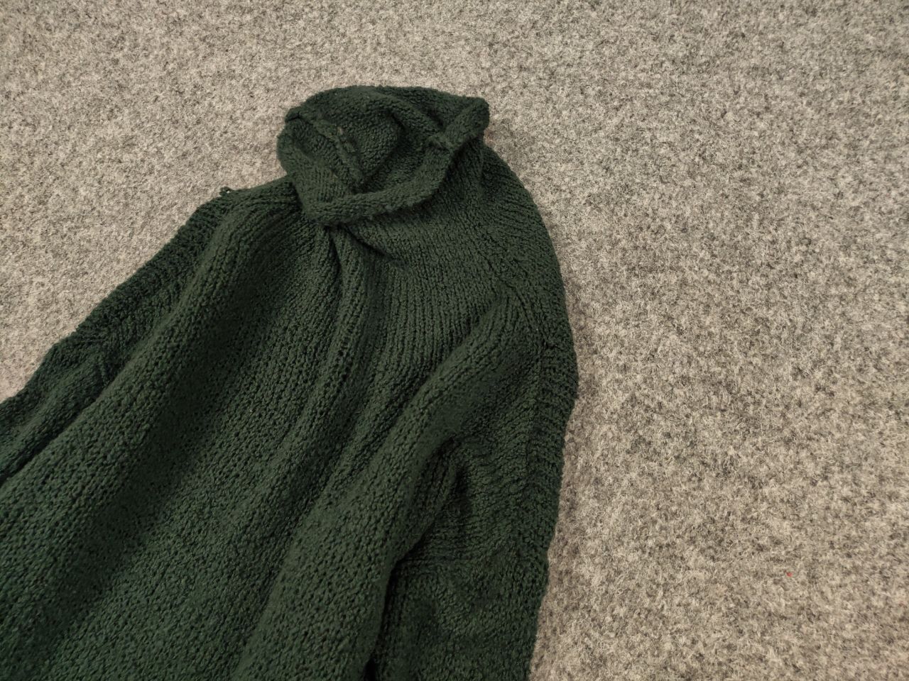 Transit Transit Par Such Design Green Wool Knit Long Sleeve Sweater Size M / US 6-8 / IT 42-44 - 3 Thumbnail