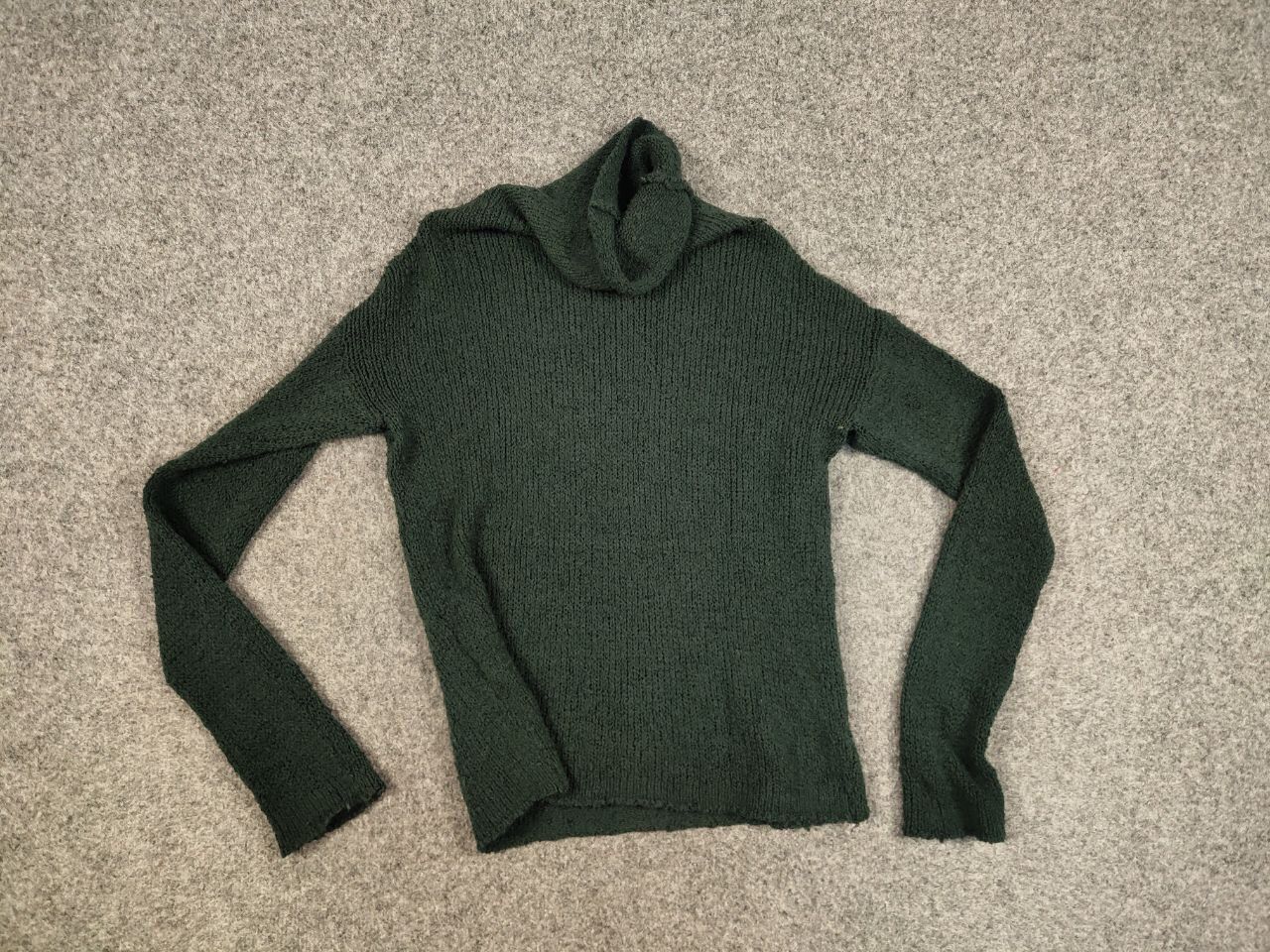 Transit Transit Par Such Design Green Wool Knit Long Sleeve Sweater Size M / US 6-8 / IT 42-44 - 14 Thumbnail