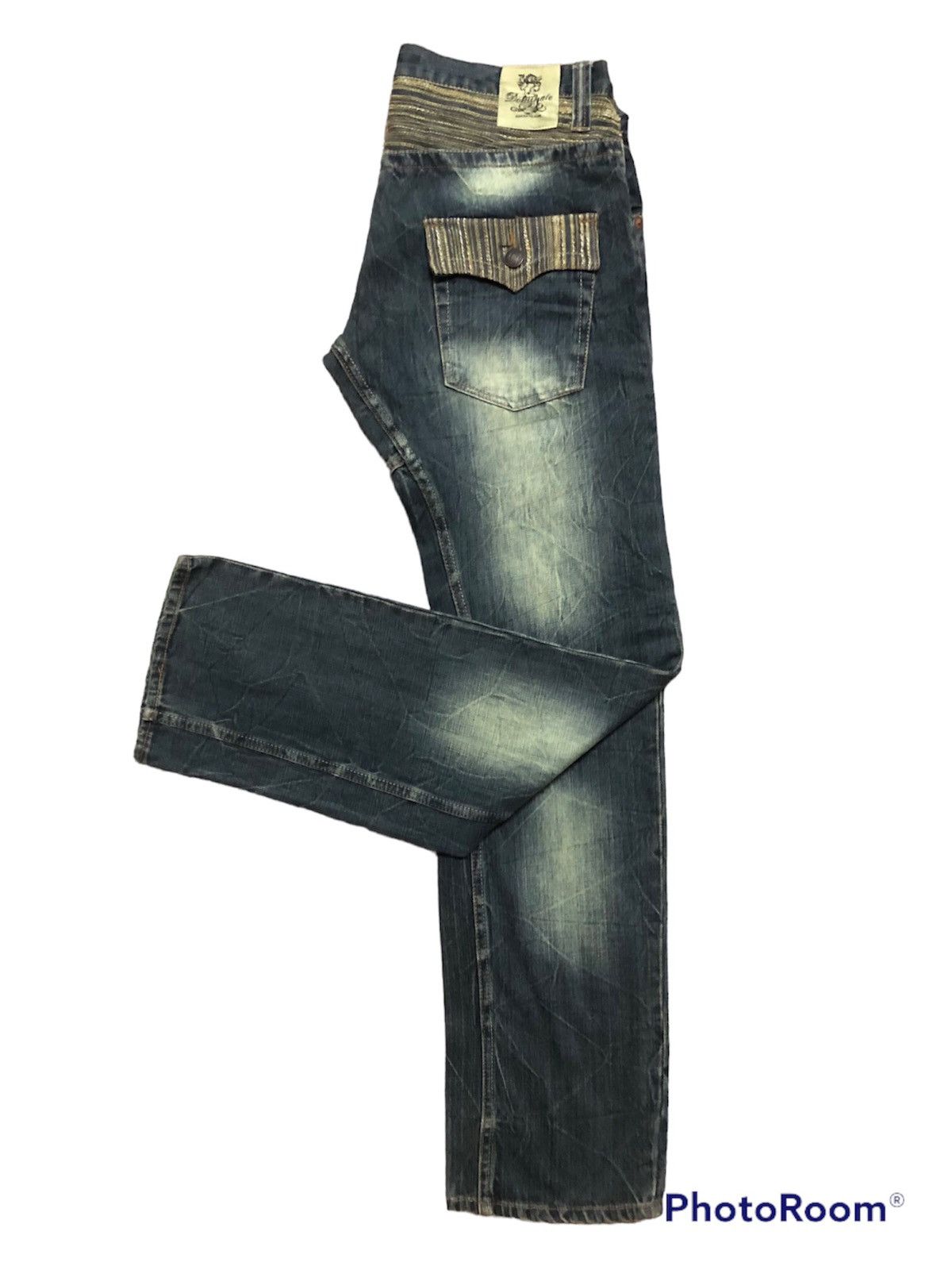 Hysteric Glamour × Japanese Brand RARE!! JAPANESE BRAND DOMINATE DISTRESSED FLASH DENIM JEANS Size US 34 / EU 50 - 12 Thumbnail