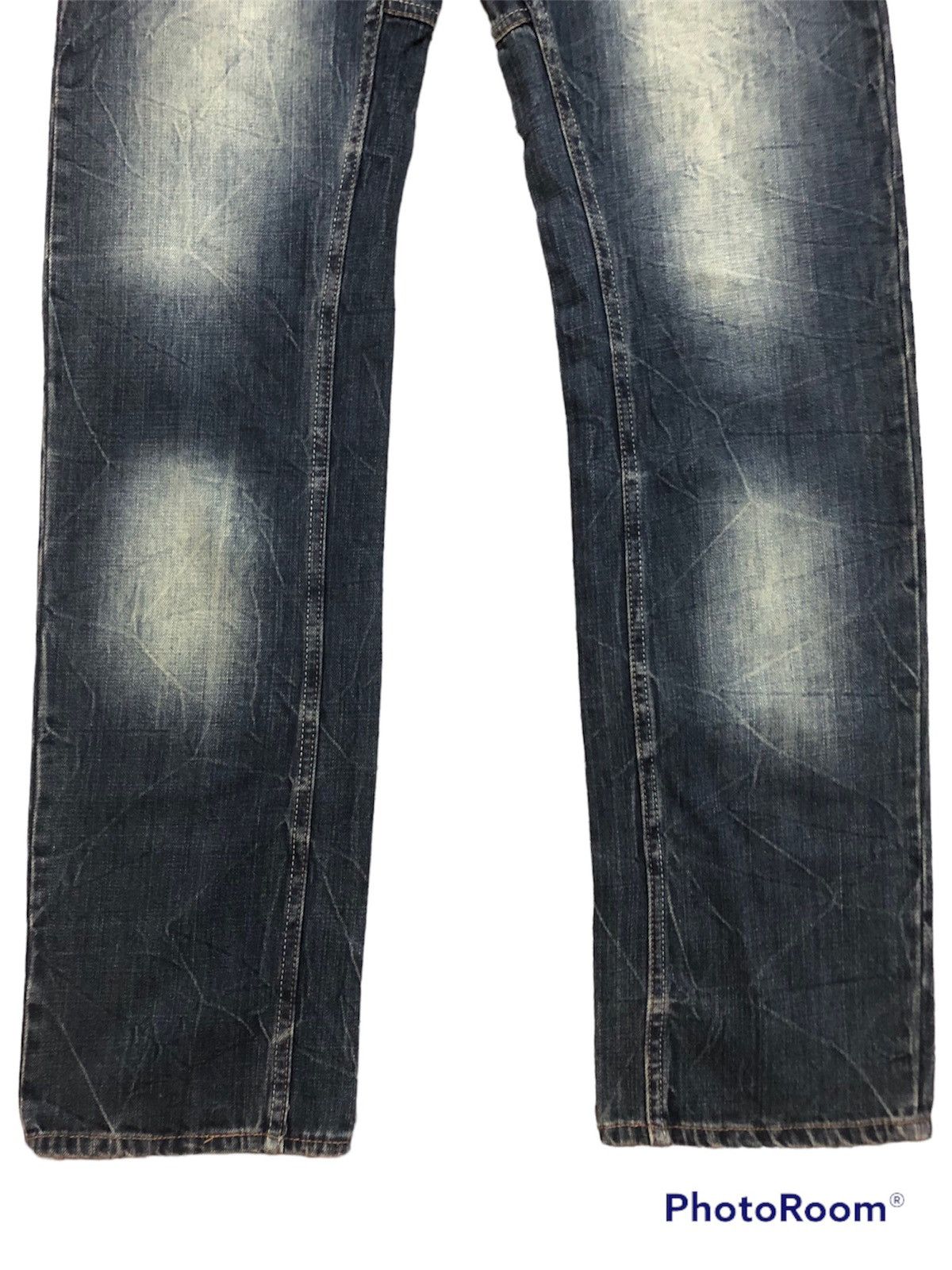 Hysteric Glamour × Japanese Brand RARE!! JAPANESE BRAND DOMINATE DISTRESSED FLASH DENIM JEANS Size US 34 / EU 50 - 8 Thumbnail