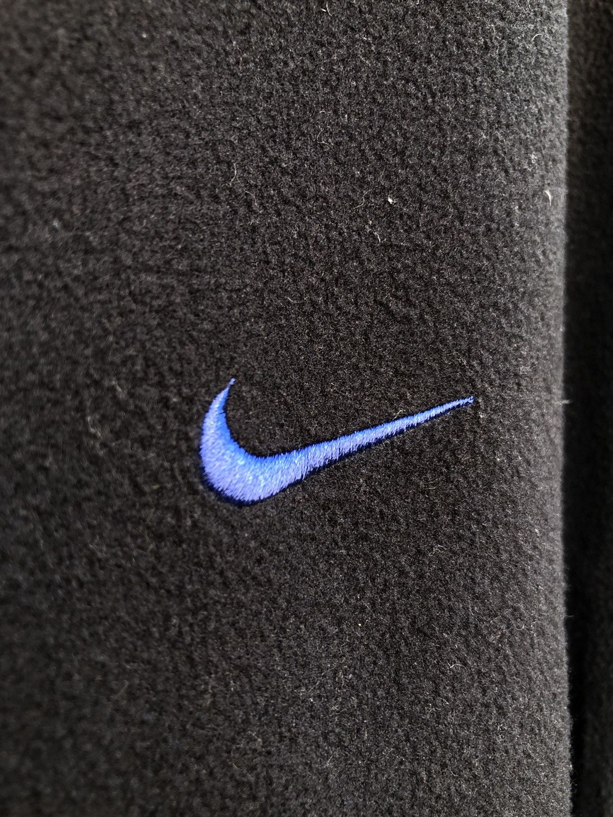 Nike Nike Fleece Sweater Zipper Embroidered Swoosh Logo Size US L / EU 52-54 / 3 - 8 Thumbnail