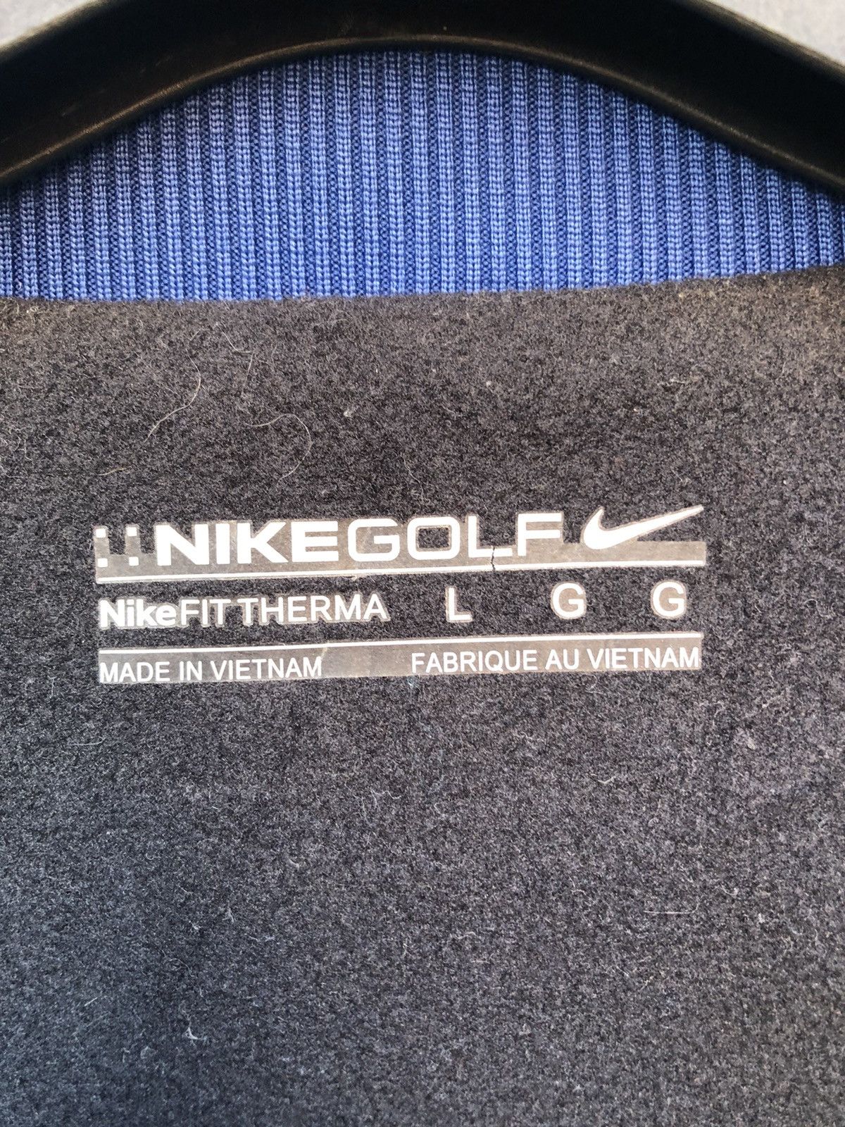 Nike Nike Fleece Sweater Zipper Embroidered Swoosh Logo Size US L / EU 52-54 / 3 - 12 Thumbnail