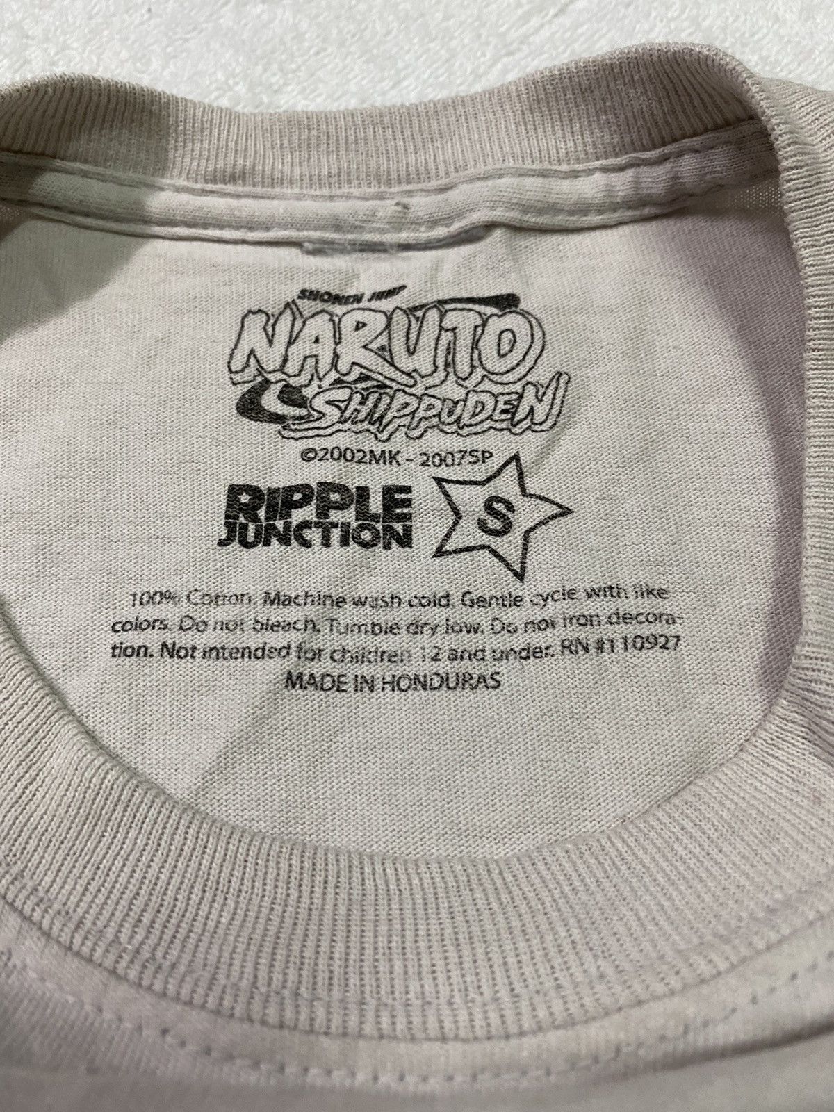 Anime Naruto Shippuden Japanese Anime Series Tees Size US XS / EU 42 / 0 - 8 Thumbnail