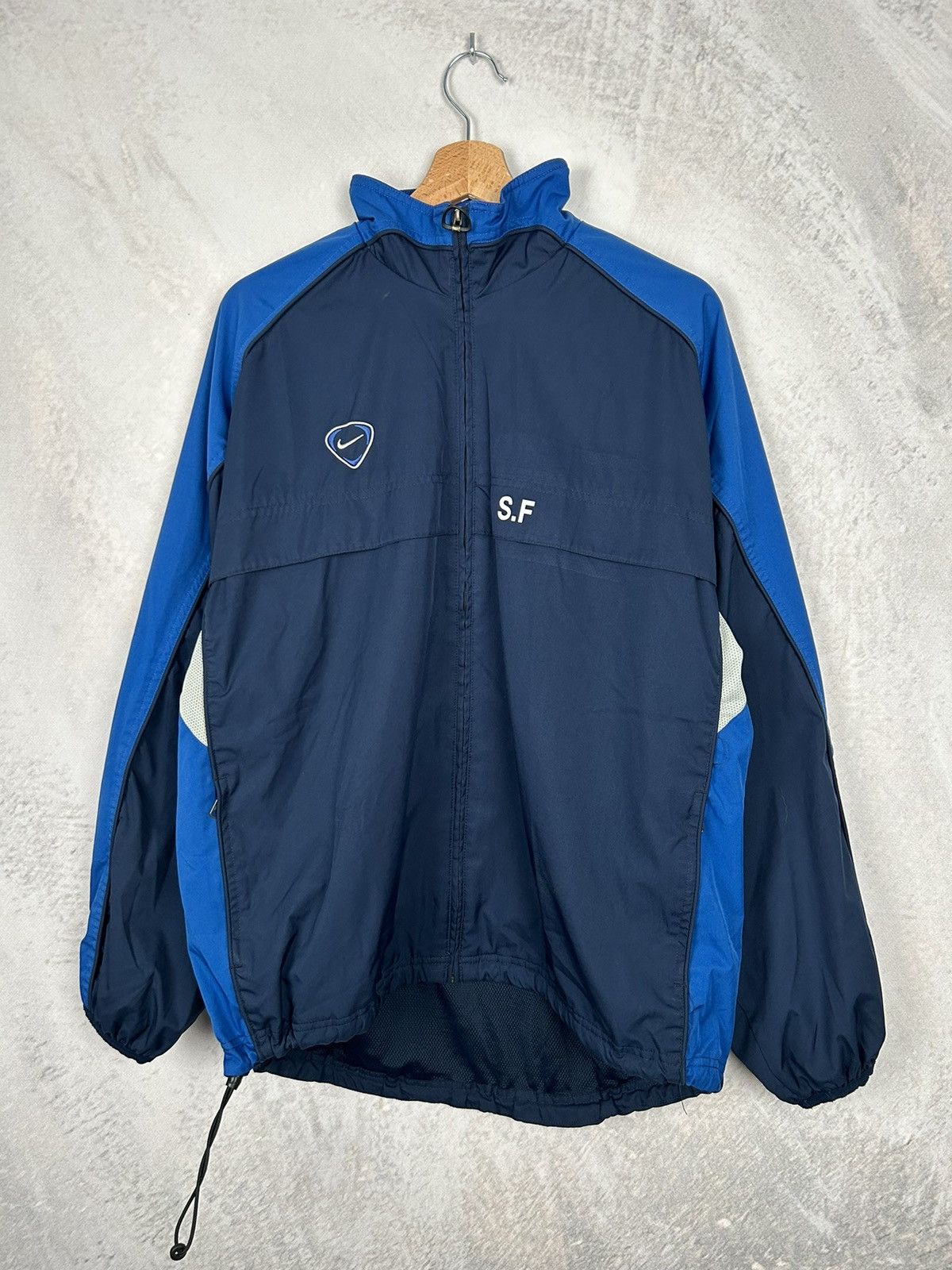 Nike Vintage Nike 90s Light Nylon Jacket Retro Football Size US M / EU 48-50 / 2 - 1 Thumbnail
