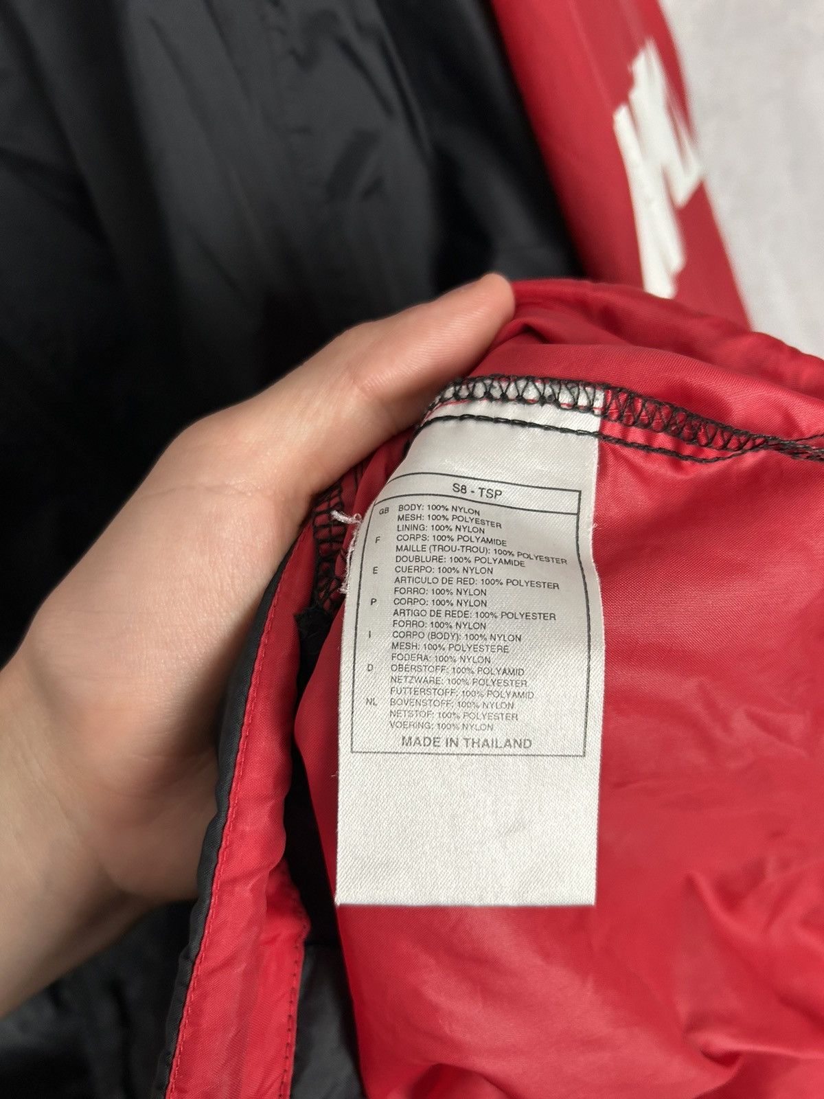 Nike × Vintage Vintage Nike 90s Light Nylon Jacket Big Swoosh Logo Size US XL / EU 56 / 4 - 8 Thumbnail