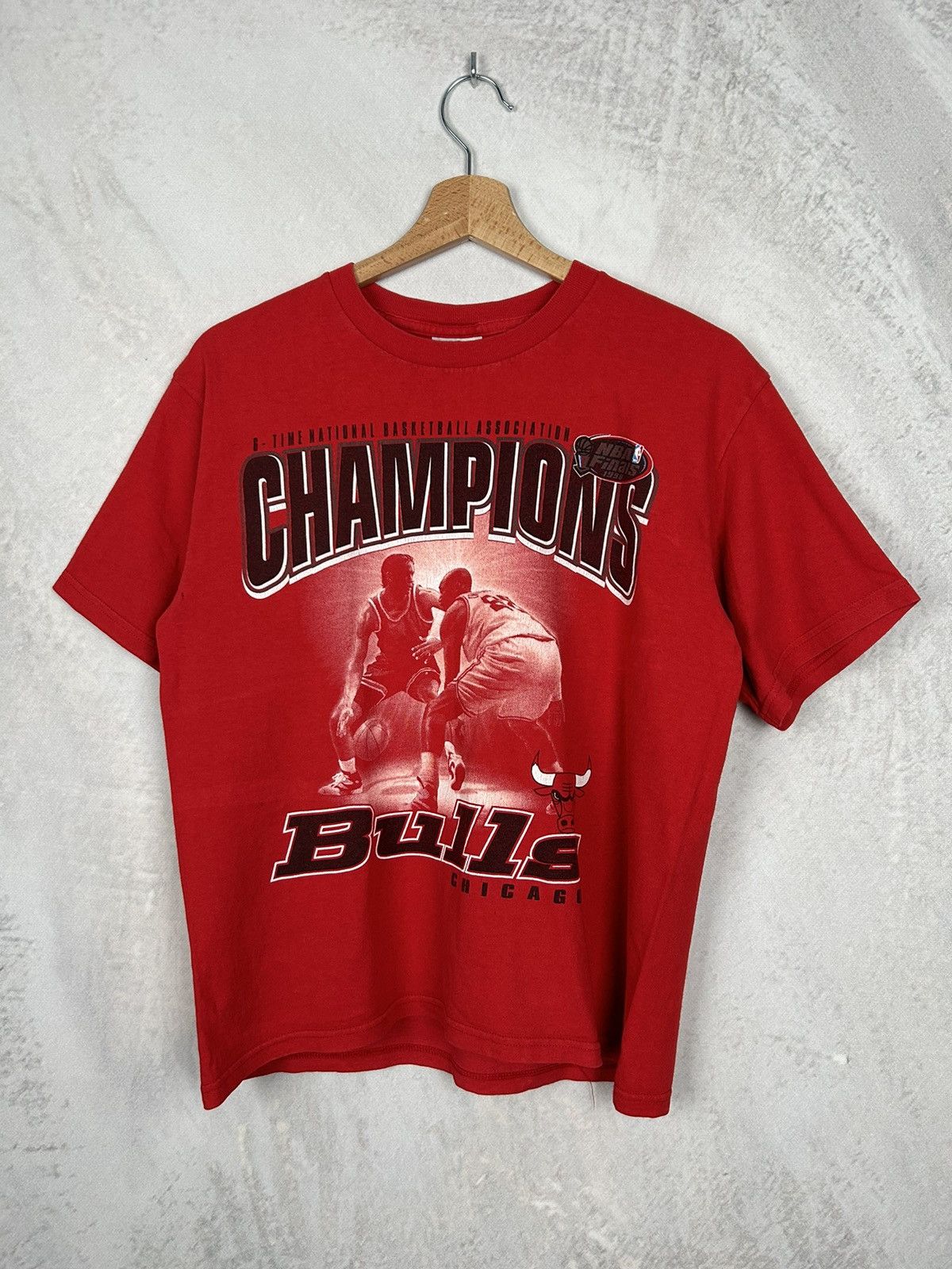 NBA Vintage Chicago Bulls NBA Champions 90s Retro Size US S / EU 44-46 / 1 - 1 Thumbnail