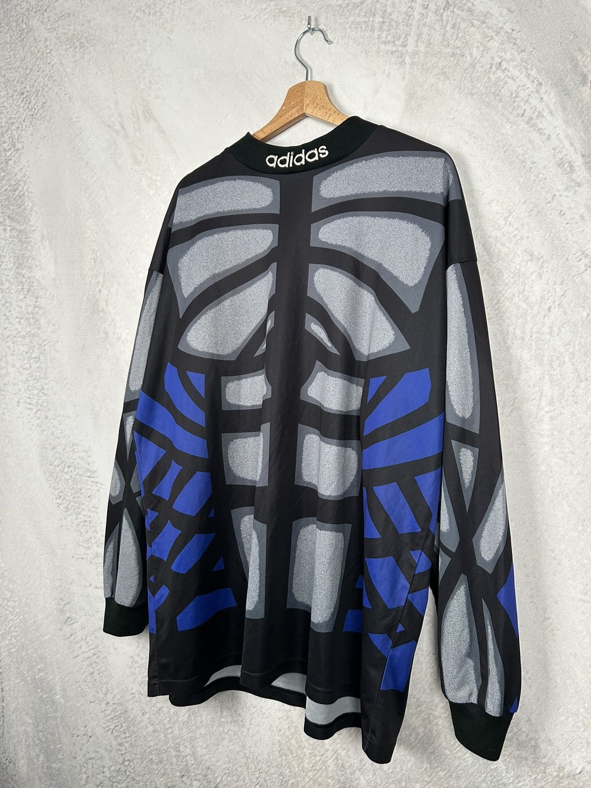 Adidas Vintage Adidas Soccer Jersey Alternative Goalkeeper Knit 90s Size US XL / EU 56 / 4 - 3 Thumbnail
