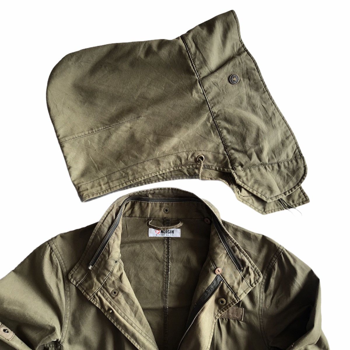 Japanese Brand Vintage Fishtail Parka Jacket Iconic by Morgan De Toi Size US M / EU 48-50 / 2 - 13 Thumbnail