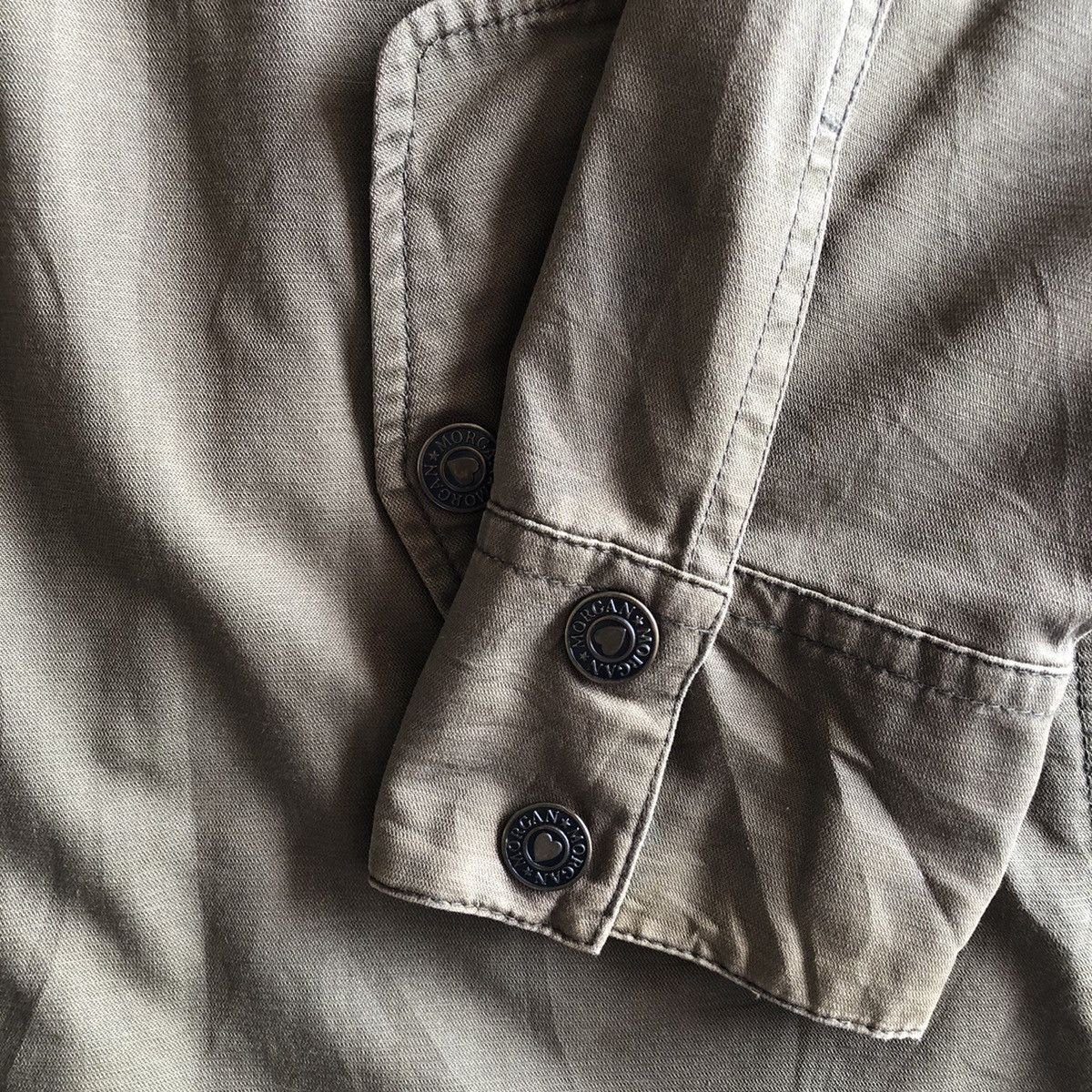 Japanese Brand Vintage Fishtail Parka Jacket Iconic by Morgan De Toi Size US M / EU 48-50 / 2 - 15 Thumbnail