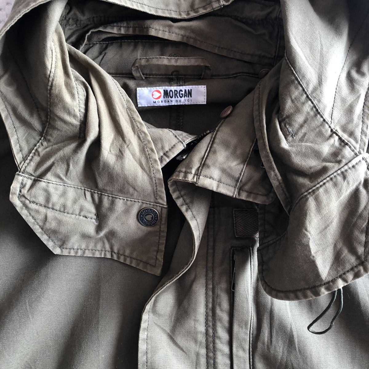 Japanese Brand Vintage Fishtail Parka Jacket Iconic by Morgan De Toi Size US M / EU 48-50 / 2 - 12 Thumbnail