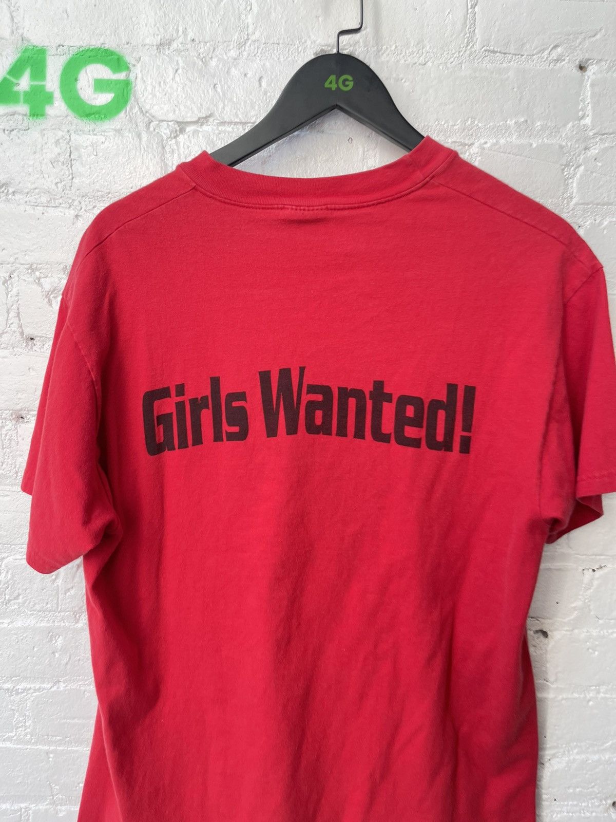 Vintage Vintage 90s GIRLS WANTED PORNO PORN SHIRT 4Gseller Size US L / EU 52-54 / 3 - 1 Thumbnail
