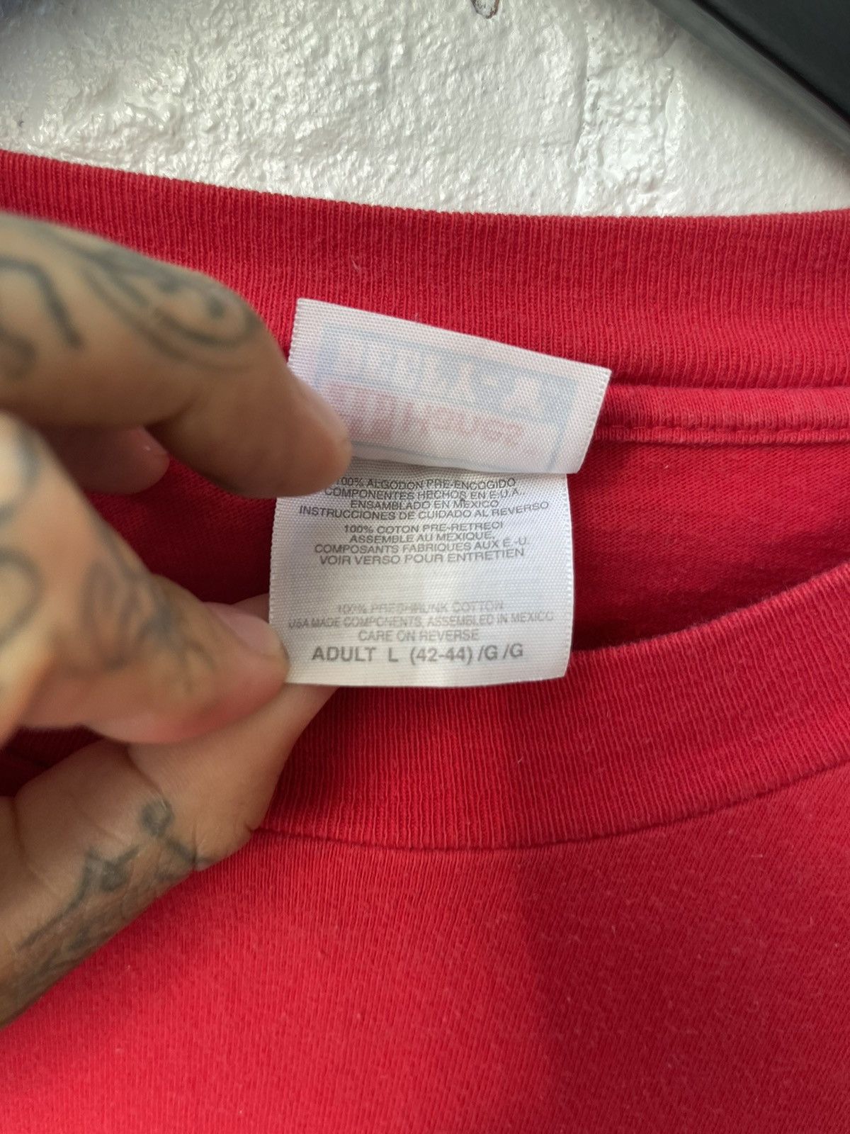 Vintage Vintage 90s GIRLS WANTED PORNO PORN SHIRT 4Gseller Size US L / EU 52-54 / 3 - 5 Thumbnail