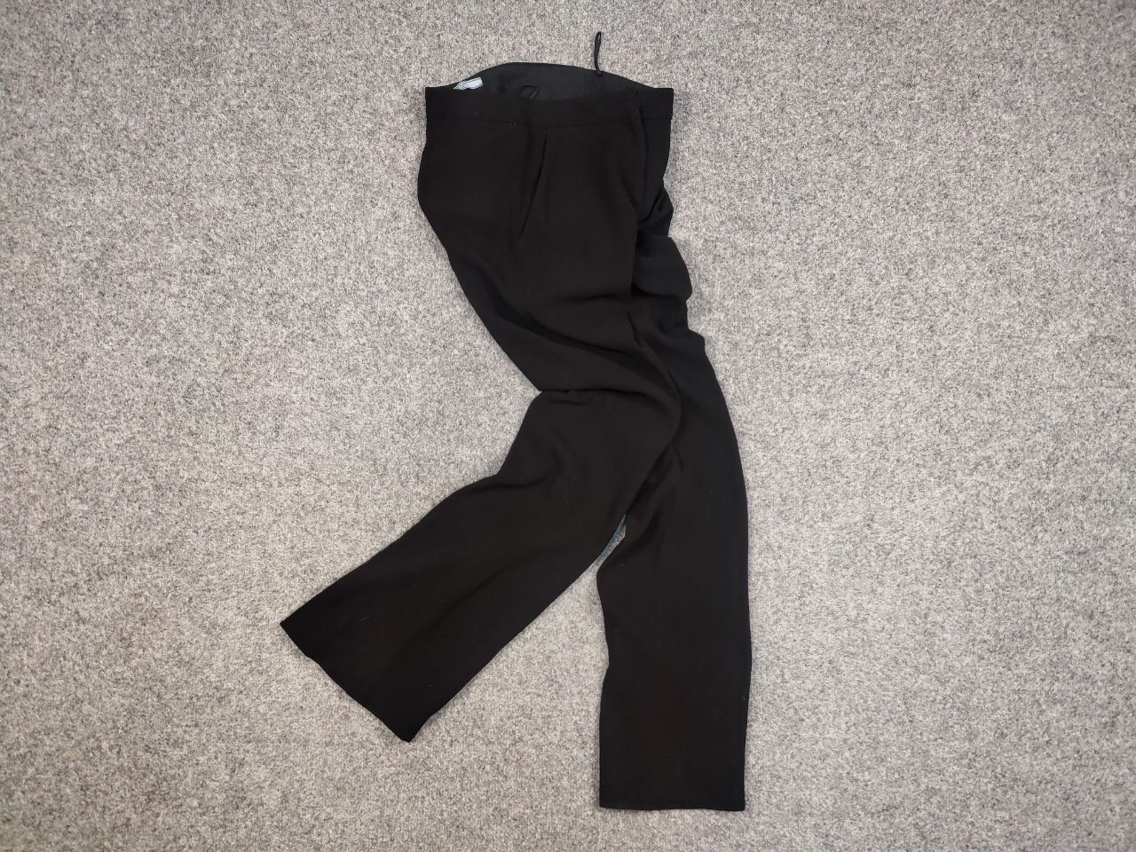 Prada Prada Women's Black Acetate Casual Trouser Pants Size 36" / US 14 / IT 50 - 16 Thumbnail
