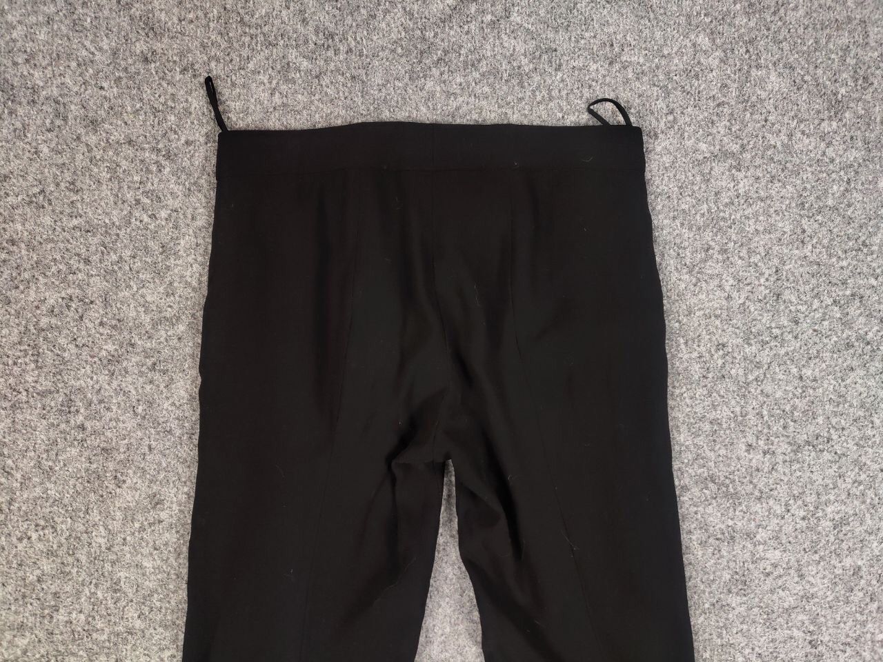 Prada Prada Women's Black Acetate Casual Trouser Pants Size 36" / US 14 / IT 50 - 15 Thumbnail