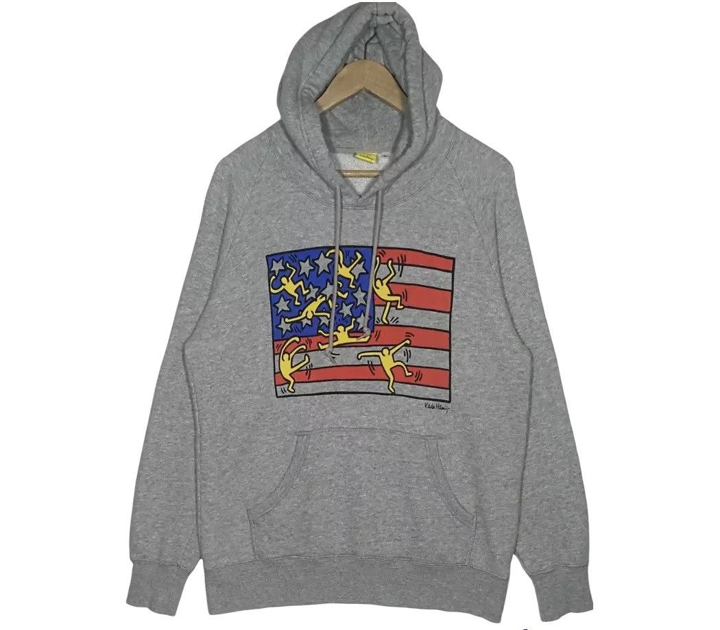 Keith Haring × Uniqlo Uniqlo X Keith Haring Hoodie American Art Size US L / EU 52-54 / 3 - 1 Thumbnail