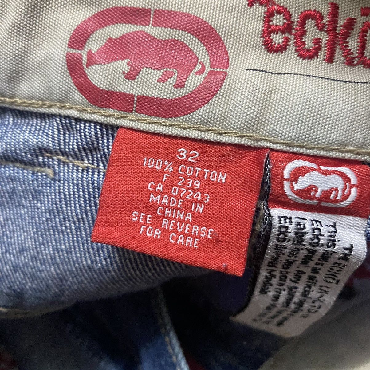 Ecko Unltd. Vintage Ecko Complex Denim Carpenter Distressed Pants Size US 30 / EU 46 - 13 Thumbnail