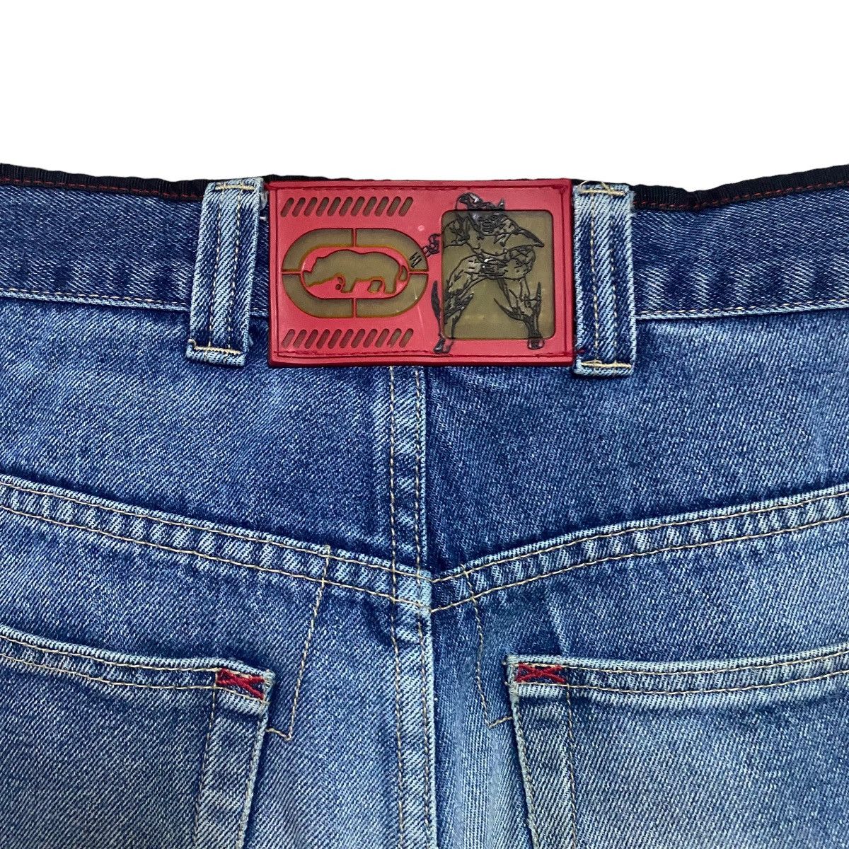 Ecko Unltd. Vintage Ecko Complex Denim Carpenter Distressed Pants Size US 30 / EU 46 - 10 Thumbnail