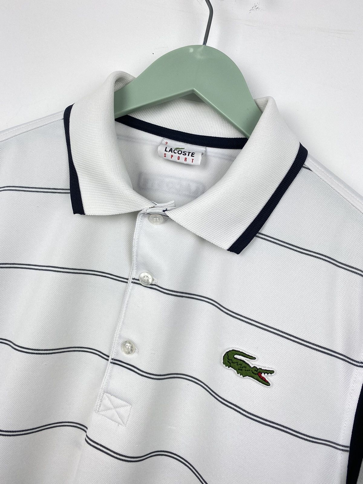 Lacoste Vintage Lacoste Tennis Polo T Shirt Nike Challenge Court Size US M / EU 48-50 / 2 - 2 Thumbnail