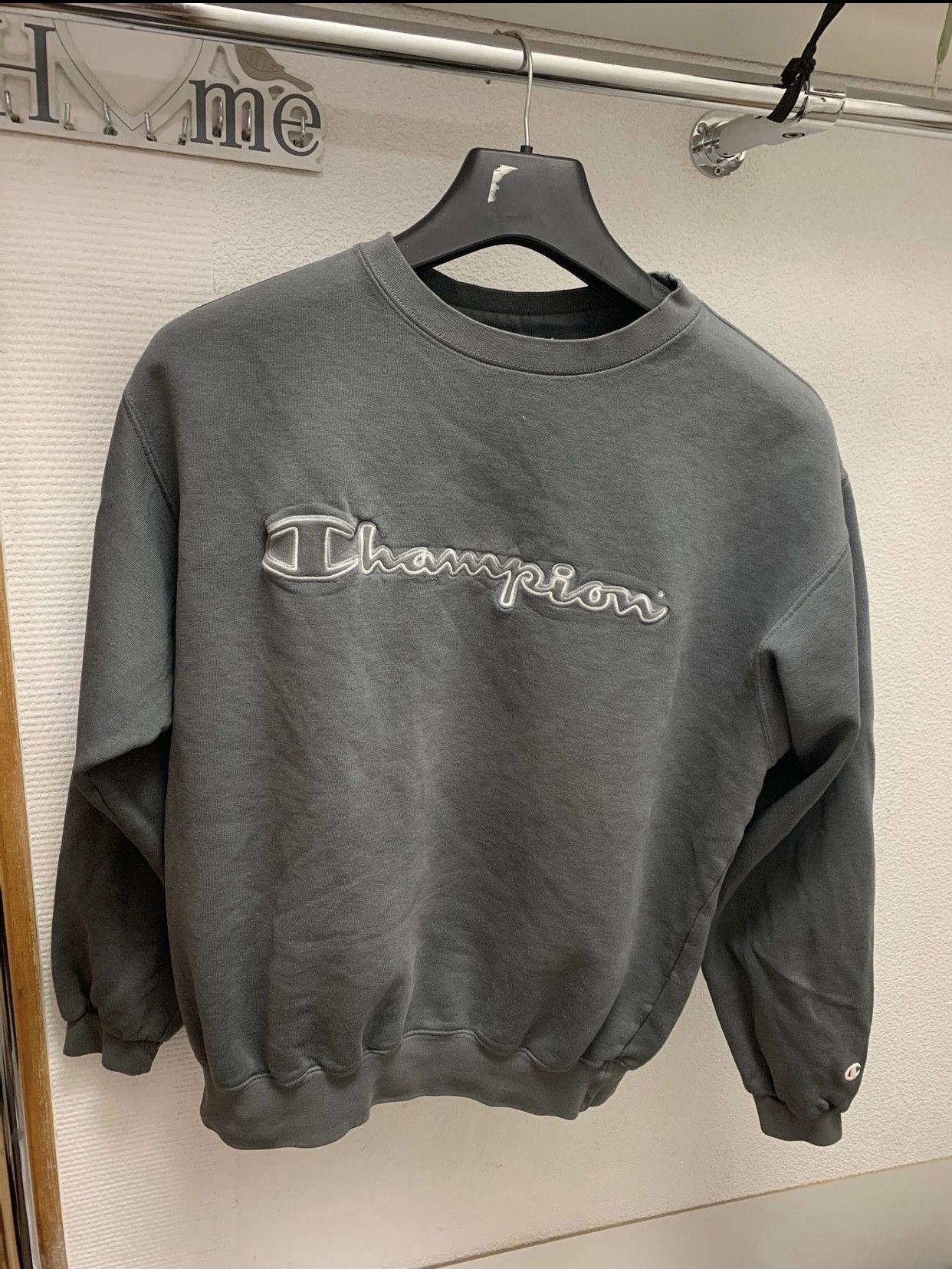 Champion Champion American vintage big logo sweatshirt Xl made Usa Size US XL / EU 56 / 4 - 1 Thumbnail