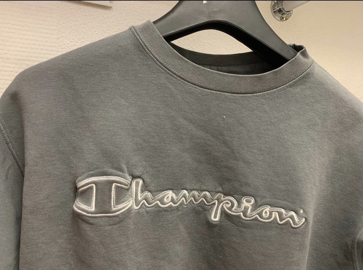 Champion Champion American vintage big logo sweatshirt Xl made Usa Size US XL / EU 56 / 4 - 2 Thumbnail