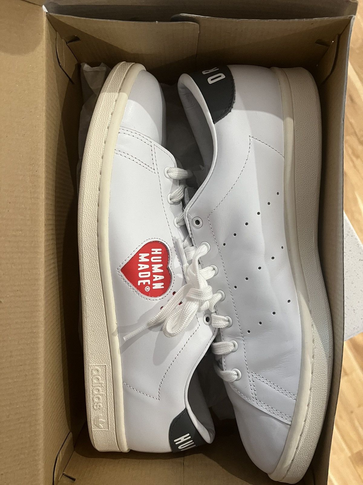 Adidas Stan Smith Human Made White Grey size 12