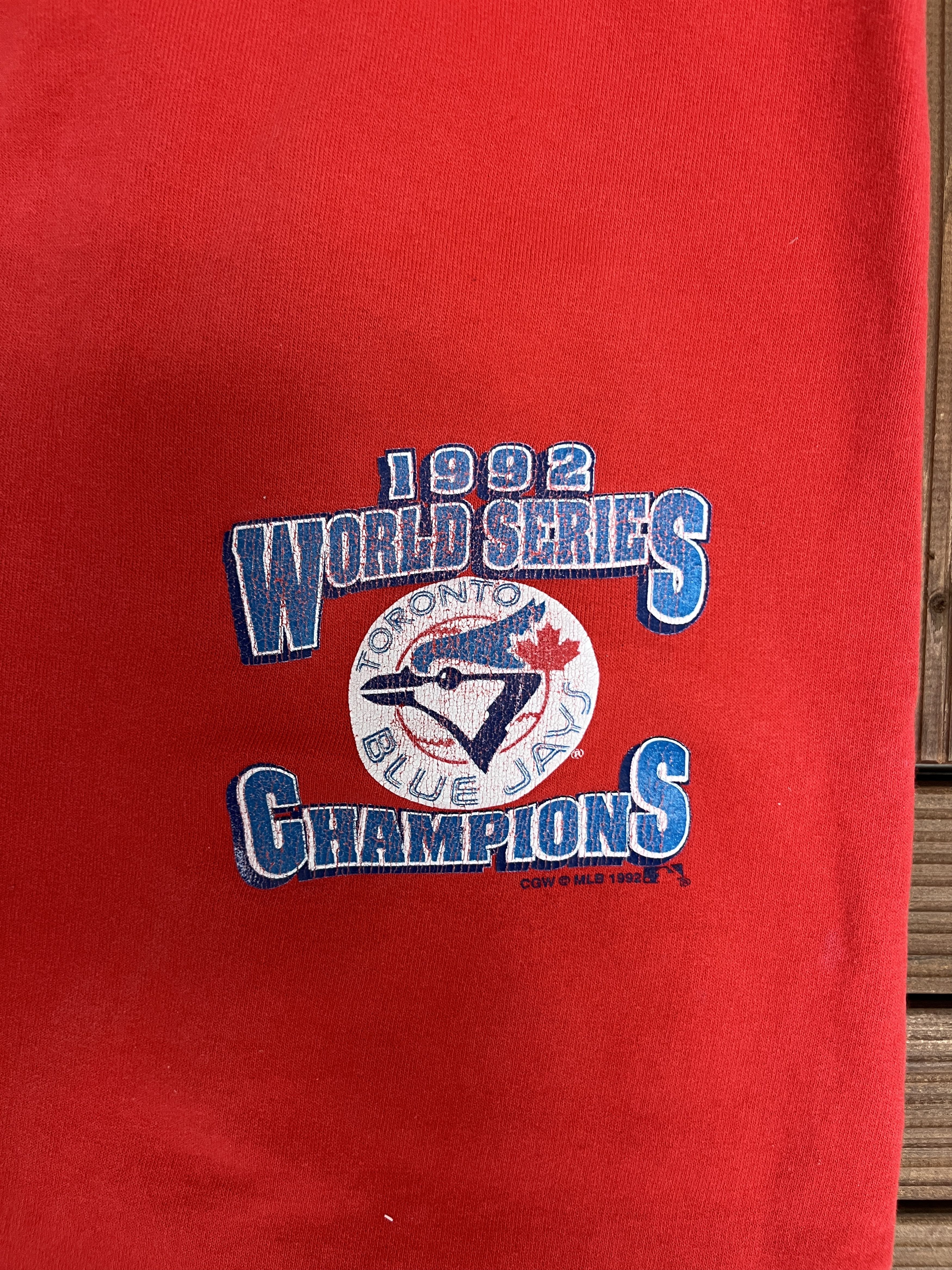 Vintage Toronto Blue Jays World Series Vintage Sweat Pants Size US 36 / EU 52 - 3 Thumbnail