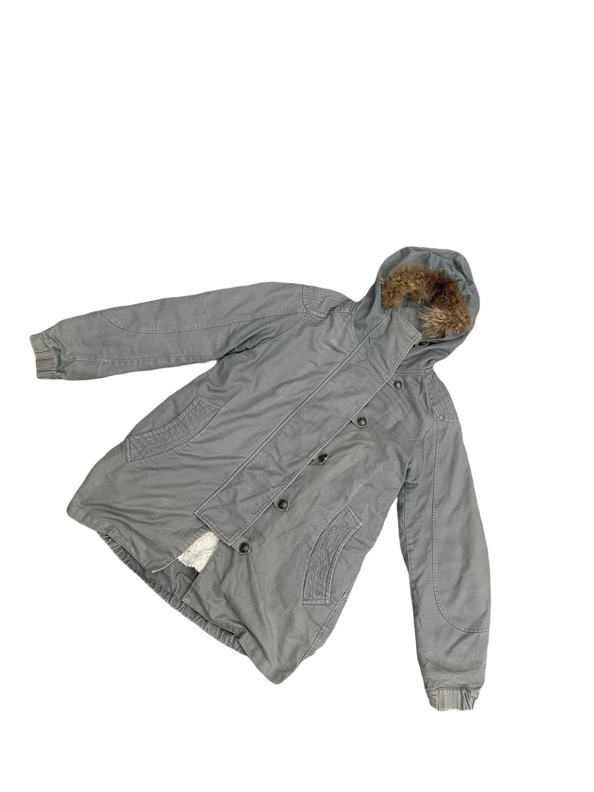 Tsumori Chisato × Vintage Vintage Tsumori Chisato Winter Parka Hoodie Jacket Size US L / EU 52-54 / 3 - 3 Thumbnail