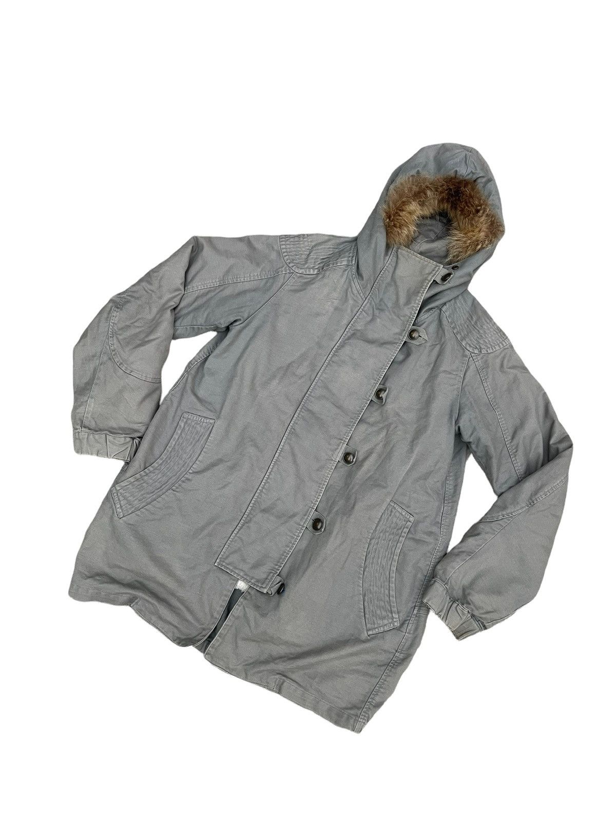 Tsumori Chisato × Vintage Vintage Tsumori Chisato Winter Parka Hoodie Jacket Size US L / EU 52-54 / 3 - 1 Thumbnail