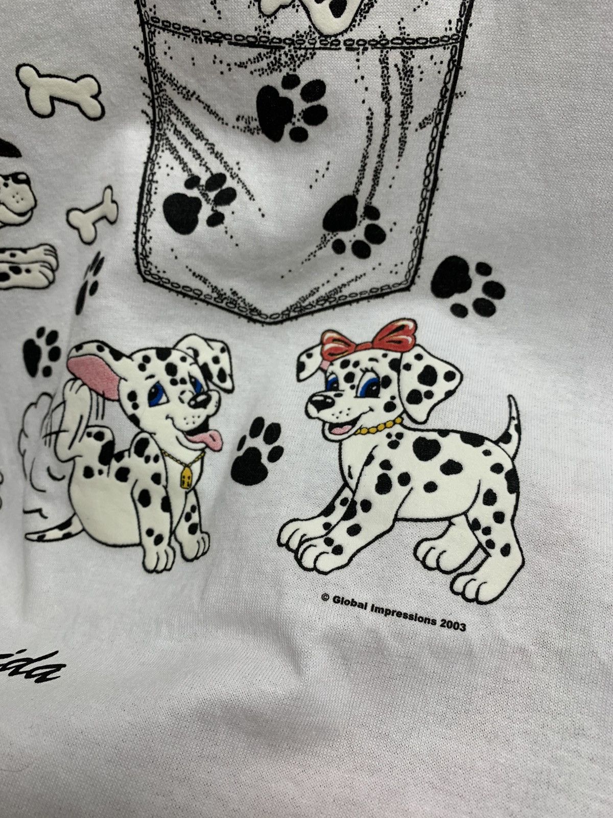 Disney 101 Dalmatians vintage white Disney t-shirt 2003 Xl movie Size US XL / EU 56 / 4 - 4 Thumbnail